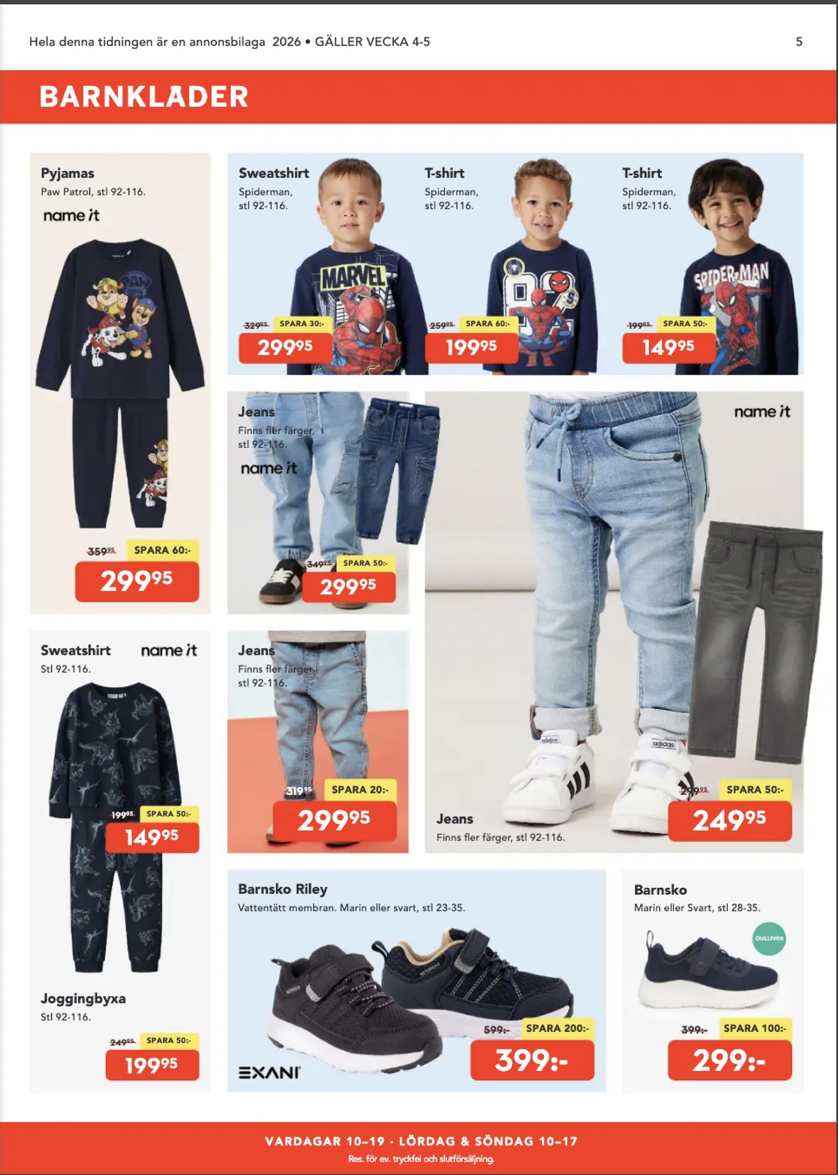 Se Bo Ohlsson reklamblad för vecka 4 på Kampanjveckan.se. Se bra erbjudanden på många varor. Läs reklambladet här! Sida 5