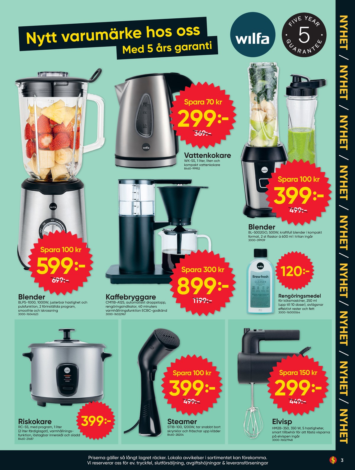Se Dollarstore reklamblad för vecka 40 på Kampanjveckan.se. Se bra erbjudanden på många varor. Läs reklambladet här! Sida 3