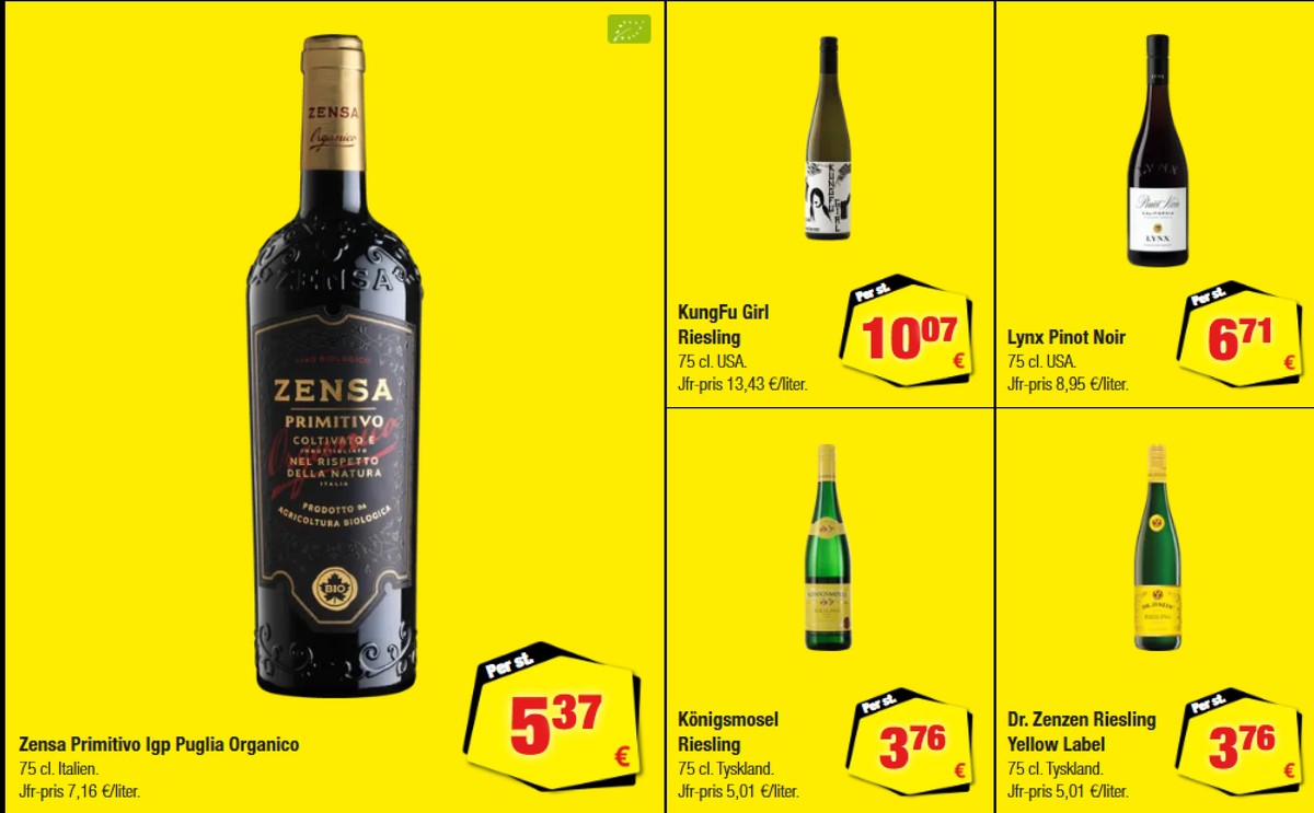 Se Calle reklamblad för vecka 40 på Kampanjveckan.se. Se bra erbjudanden på många varor, t.ex. vit vin okänd eller vit vin okänd. Läs reklambladet här! Sida 22
