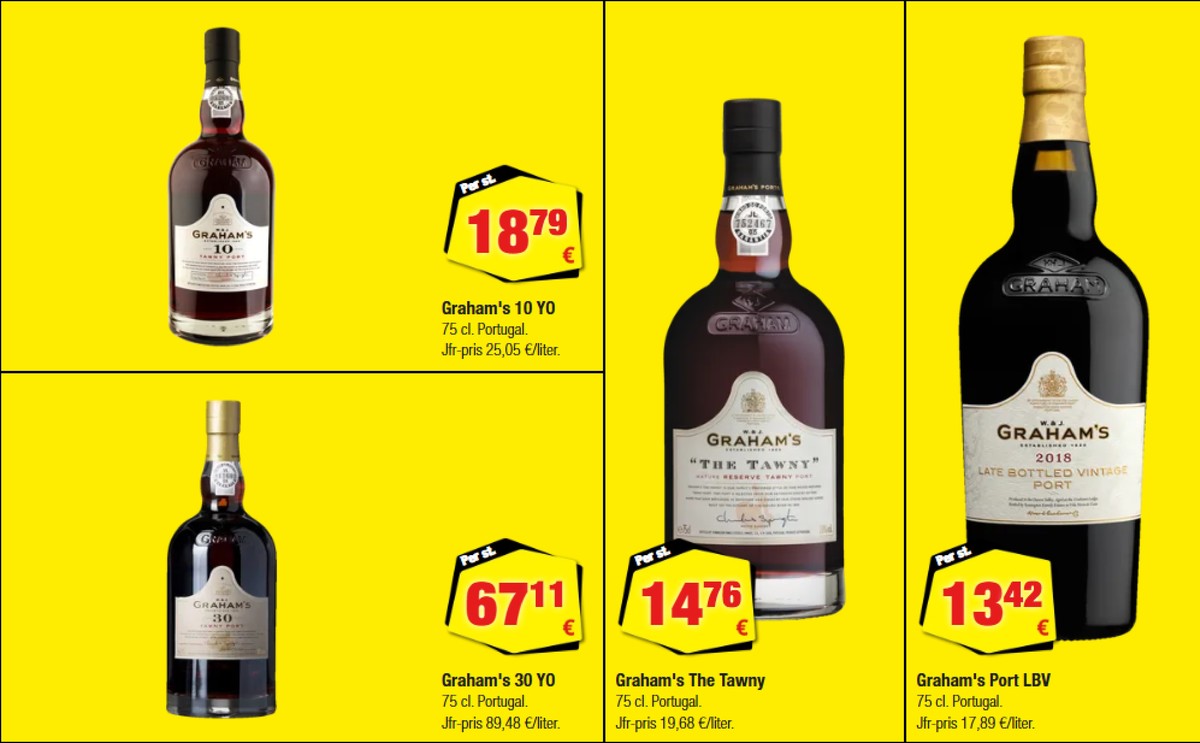 Se Calle reklamblad för vecka 40 på Kampanjveckan.se. Se bra erbjudanden på många varor, t.ex. portvin 10 yo eller portvin 30 yo. Läs reklambladet här! Sida 25
