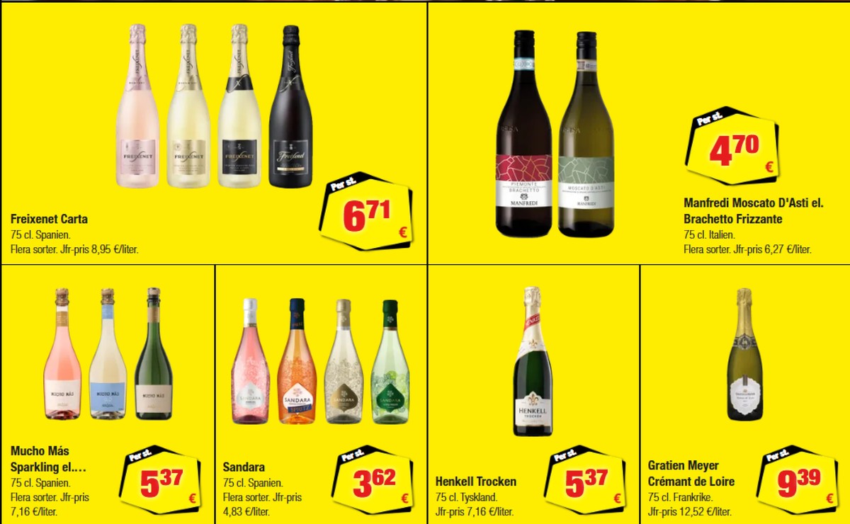 Se Calle reklamblad för vecka 40 på Kampanjveckan.se. Se bra erbjudanden på många varor, t.ex. vit vin okänd eller mousserande vin okänd. Läs reklambladet här! Sida 27

