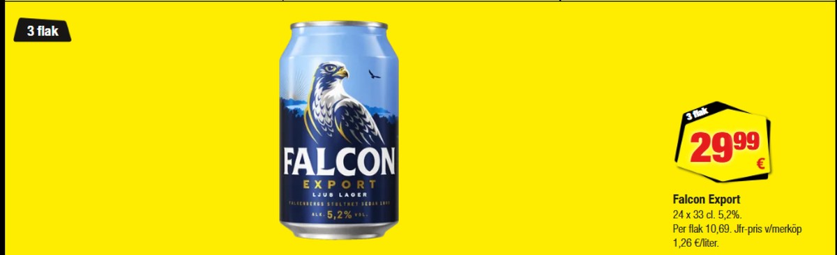 Se Calle reklamblad för vecka 40 på Kampanjveckan.se. Se bra erbjudanden på många varor, t.ex. Öl 24 pk export eller andra varor. Läs reklambladet här! Sida 32