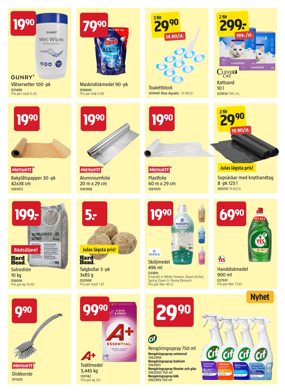 Se Jula reklamblad för vecka 40 på Kampanjveckan.se. Se bra erbjudanden på många varor. Läs reklambladet här! Sida 11