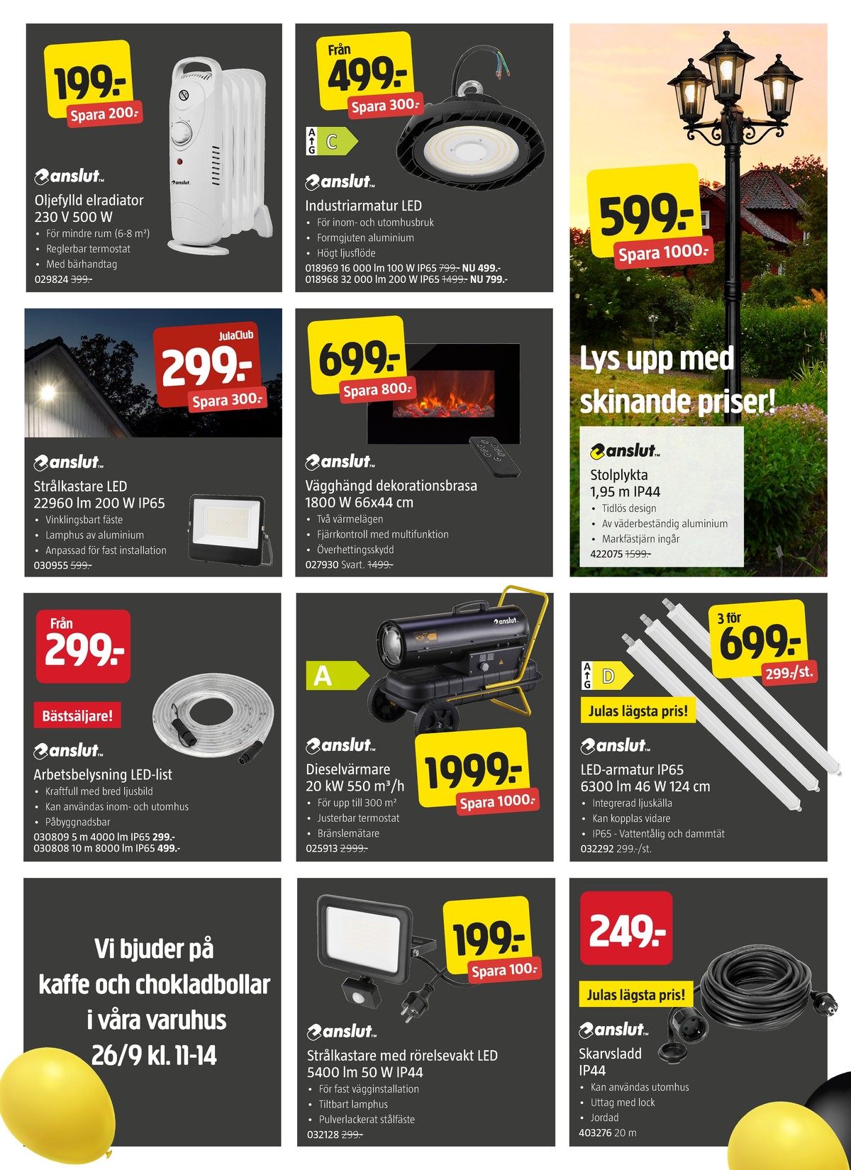 Se Jula reklamblad för vecka 40 på Kampanjveckan.se. Se bra erbjudanden på många varor. Läs reklambladet här! Sida 3