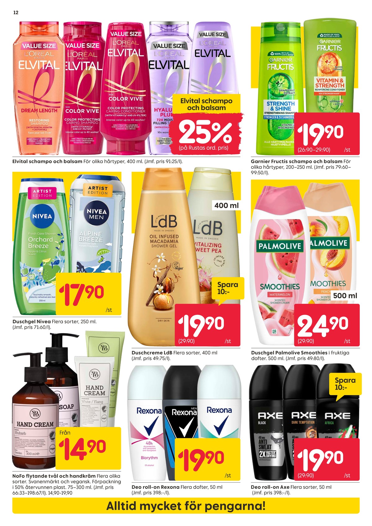 Se Rusta reklamblad för vecka 40 på Kampanjveckan.se. Se bra erbjudanden på många varor. Läs reklambladet här! Sida 12