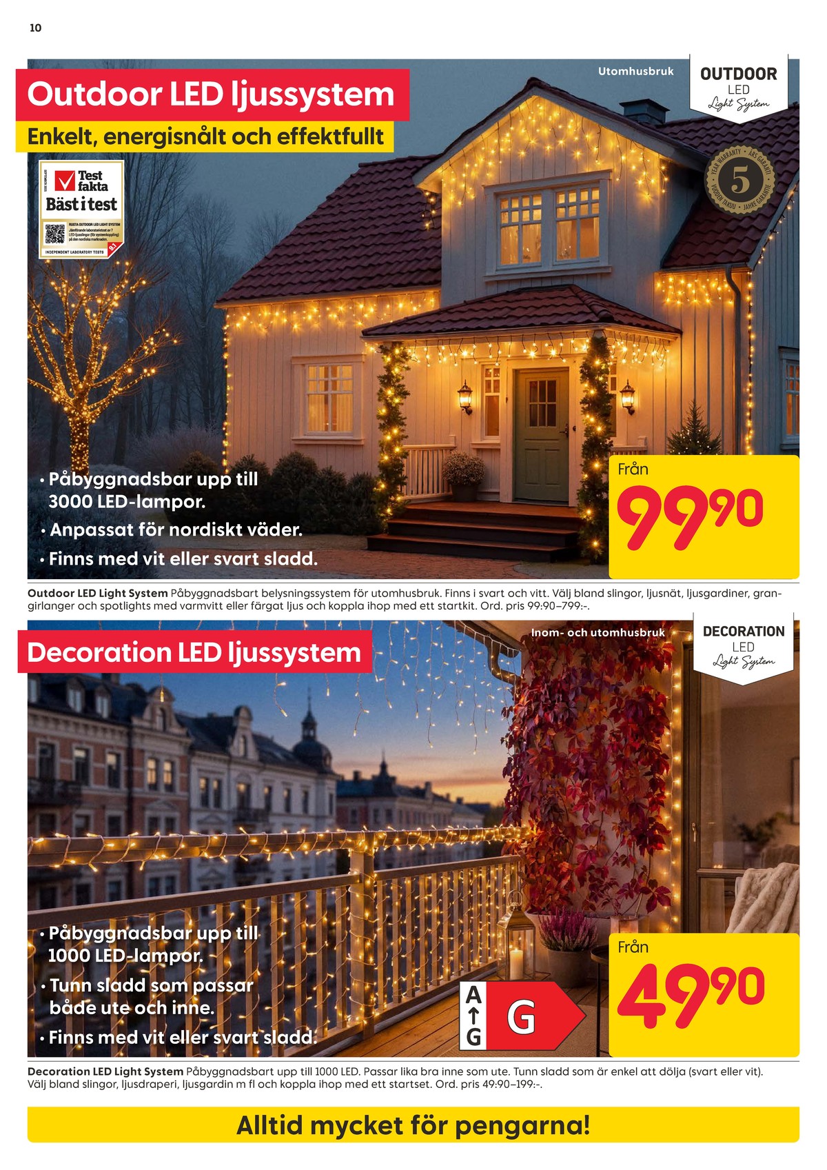 Se Rusta reklamblad för vecka 40 på Kampanjveckan.se. Se bra erbjudanden på många varor. Läs reklambladet här! Sida 10