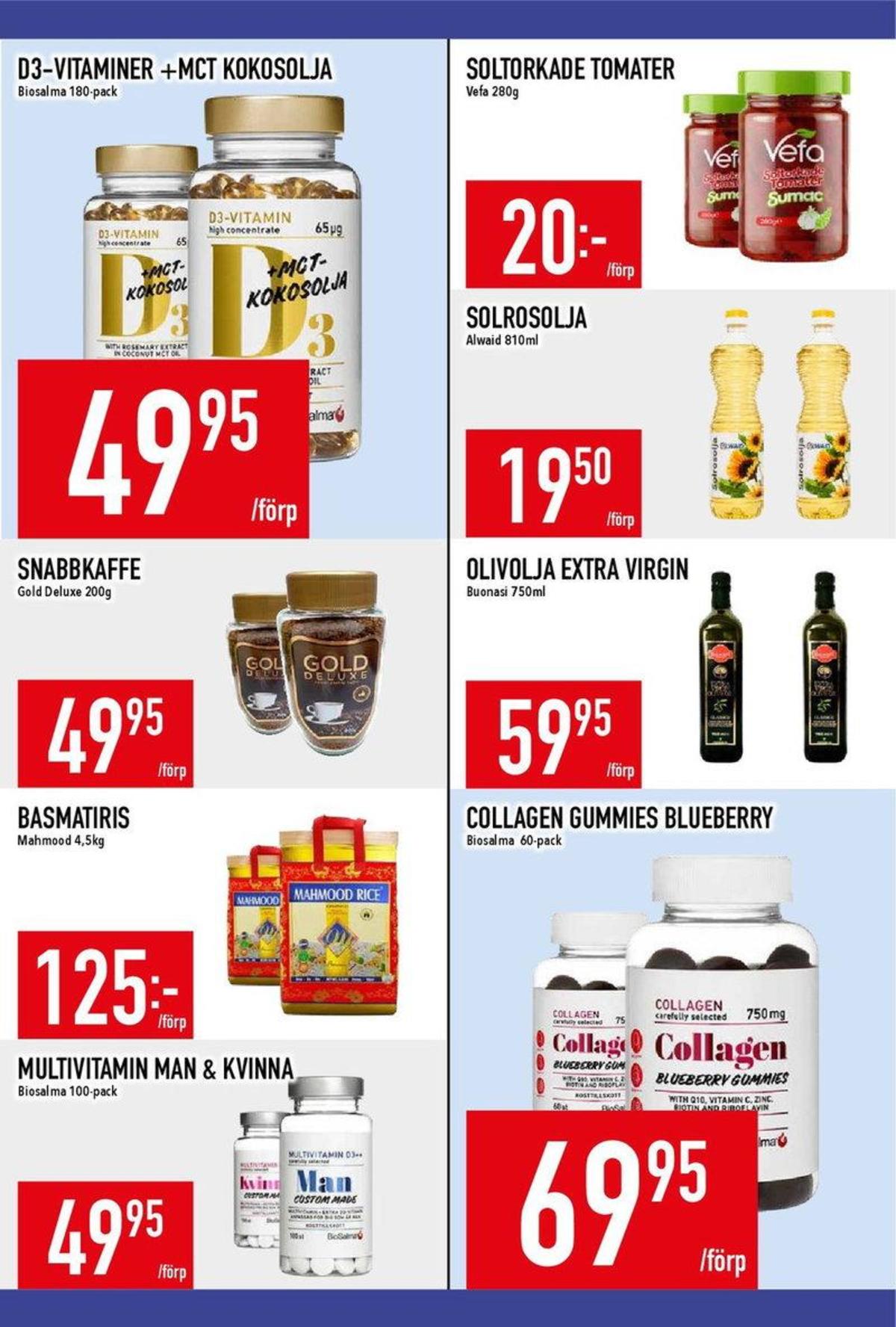 Se MatDax reklamblad för vecka 40 på Kampanjveckan.se. Se bra erbjudanden på många varor. Läs reklambladet här! Sida 19