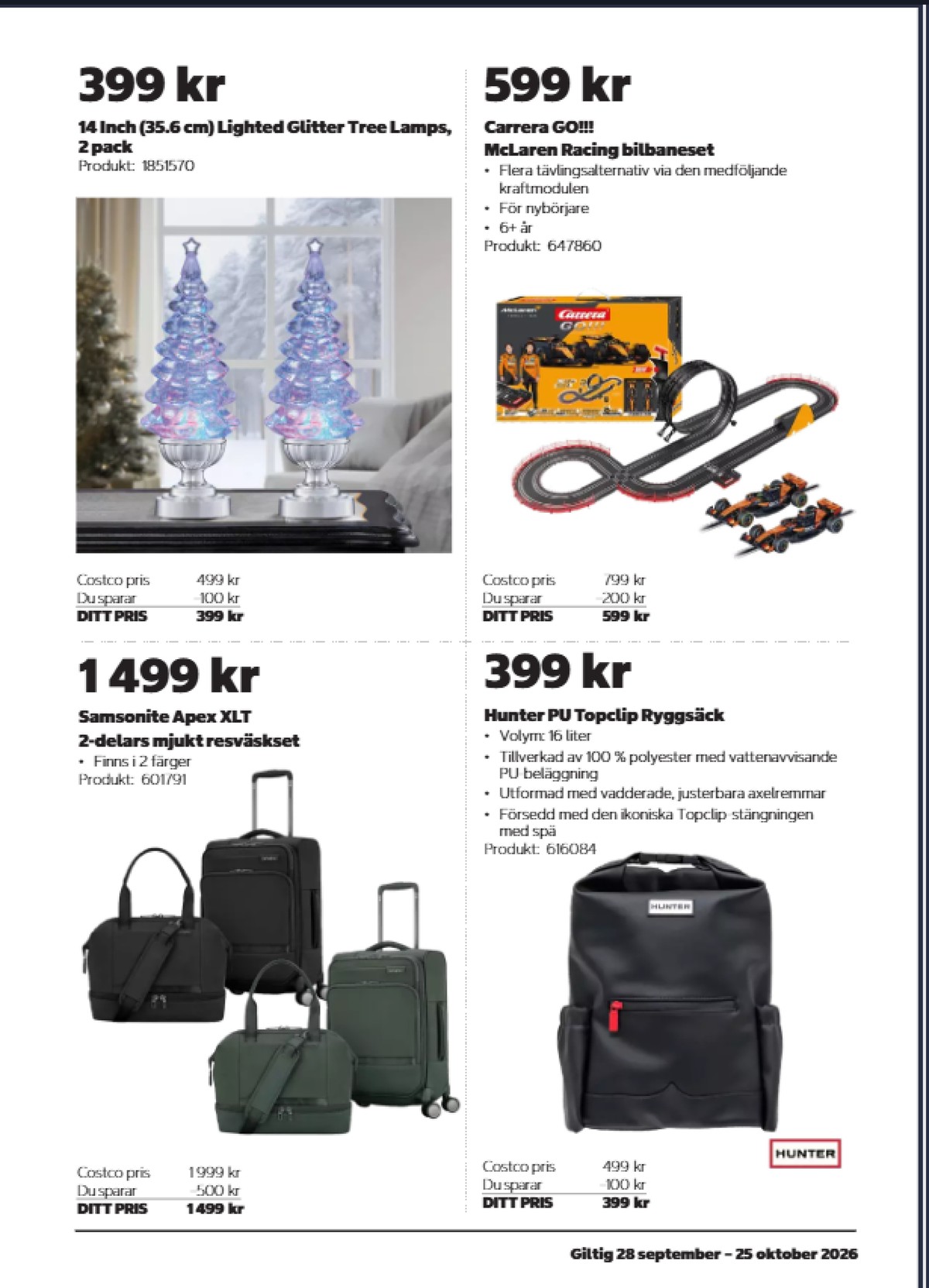 Se Costco reklamblad för vecka 41 på Kampanjveckan.se. Se bra erbjudanden på många varor. Läs reklambladet här! Sida 3