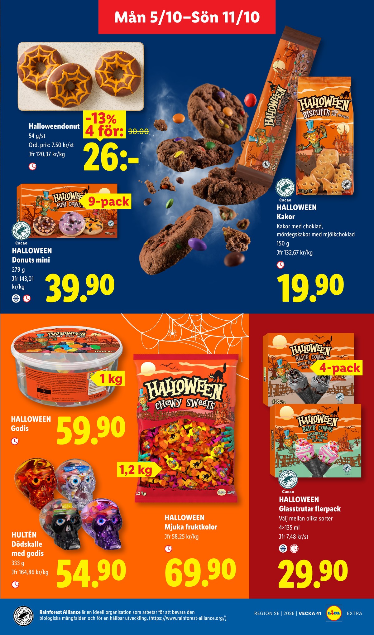 Se Lidl reklamblad för vecka 41 på Kampanjveckan.se. Se bra erbjudanden på många varor, t.ex. godis hultén eller glasstrutar okänd. Läs reklambladet här! Sida 15

