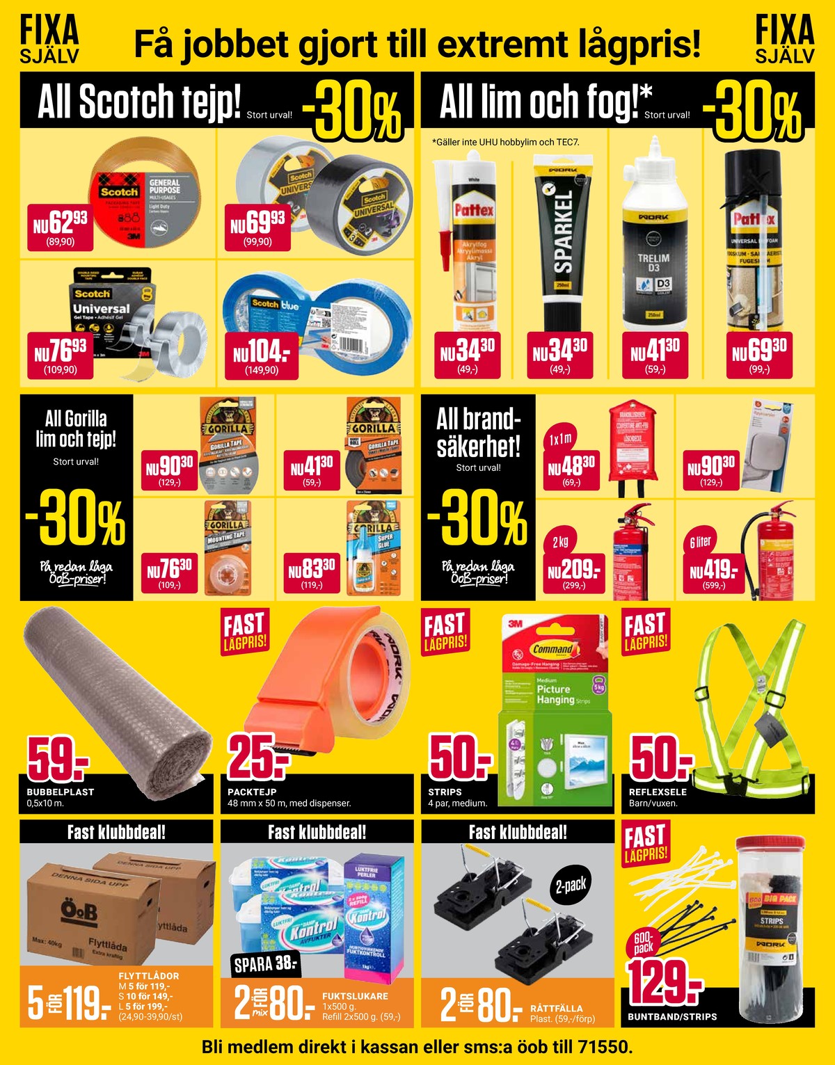 Se ÖoB reklamblad för vecka 41 på Kampanjveckan.se. Se bra erbjudanden på många varor. Läs reklambladet här! Sida 9