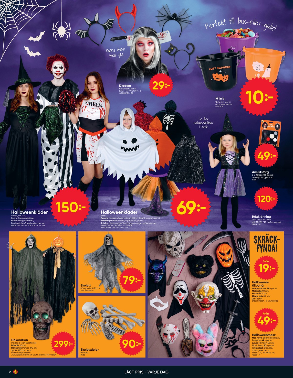 Se Dollarstore reklamblad för vecka 41 på Kampanjveckan.se. Se bra erbjudanden på många varor. Läs reklambladet här! Sida 2