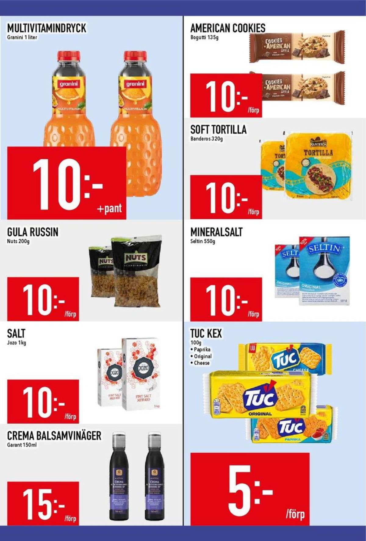 Se MatDax reklamblad för vecka 41 på Kampanjveckan.se. Se bra erbjudanden på många varor. Läs reklambladet här! Sida 15
