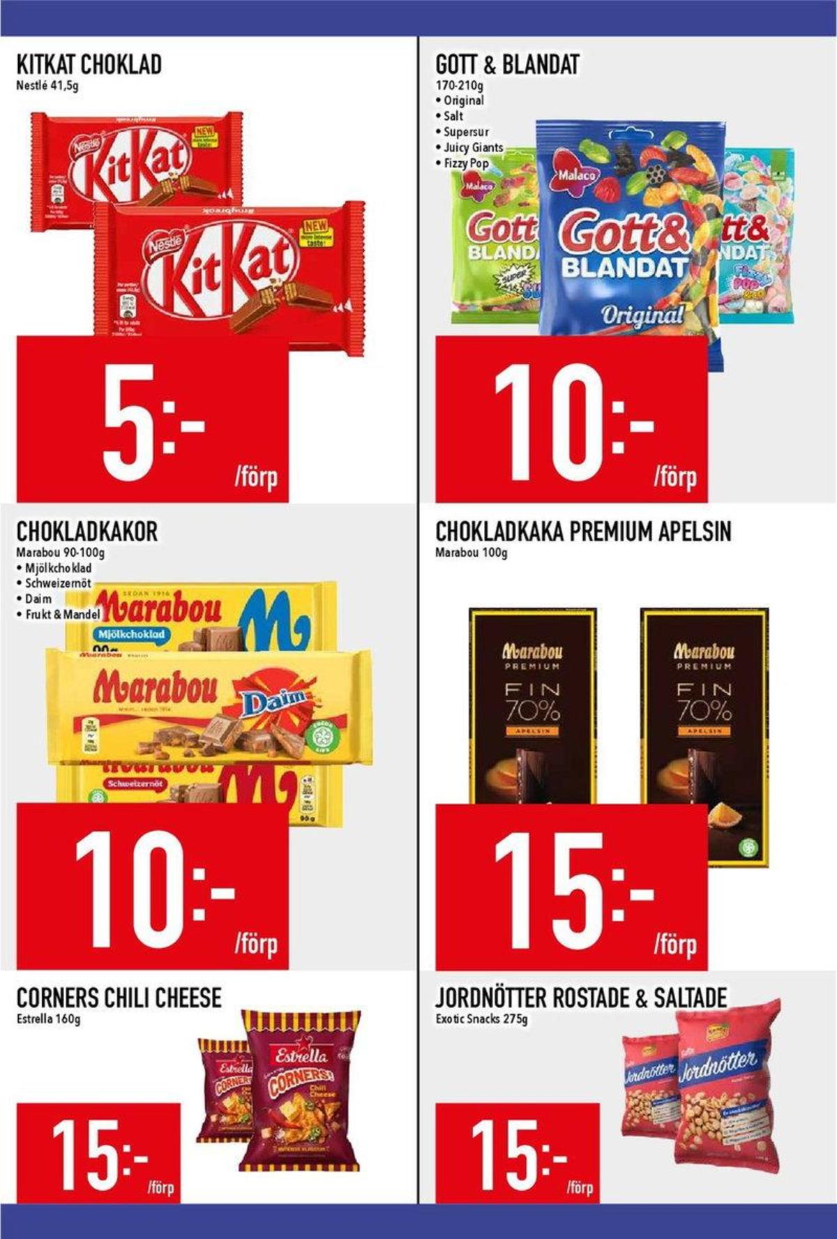 Se MatDax reklamblad för vecka 41 på Kampanjveckan.se. Se bra erbjudanden på många varor. Läs reklambladet här! Sida 18