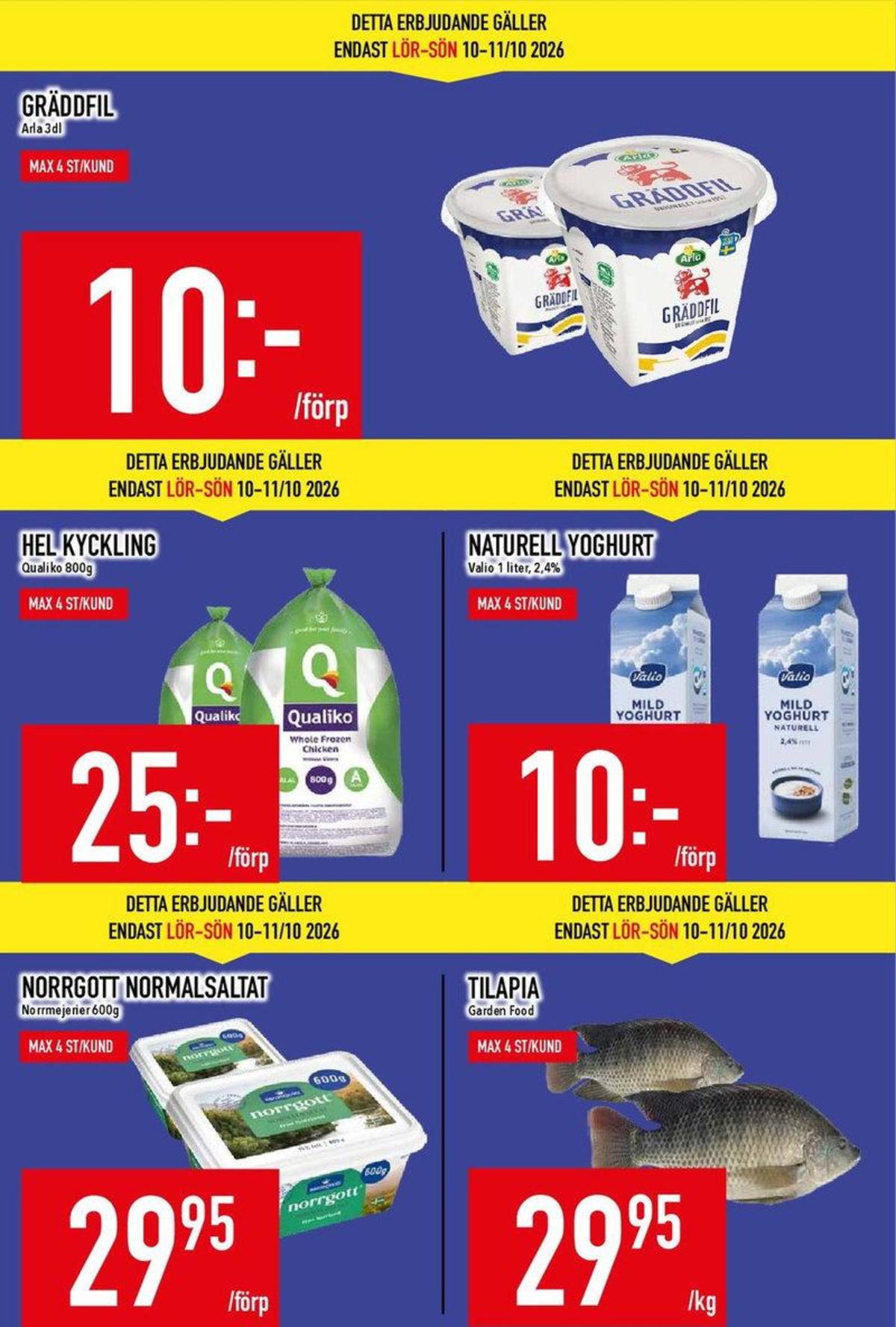 Se MatDax reklamblad för vecka 41 på Kampanjveckan.se. Se bra erbjudanden på många varor. Läs reklambladet här! Sida 5