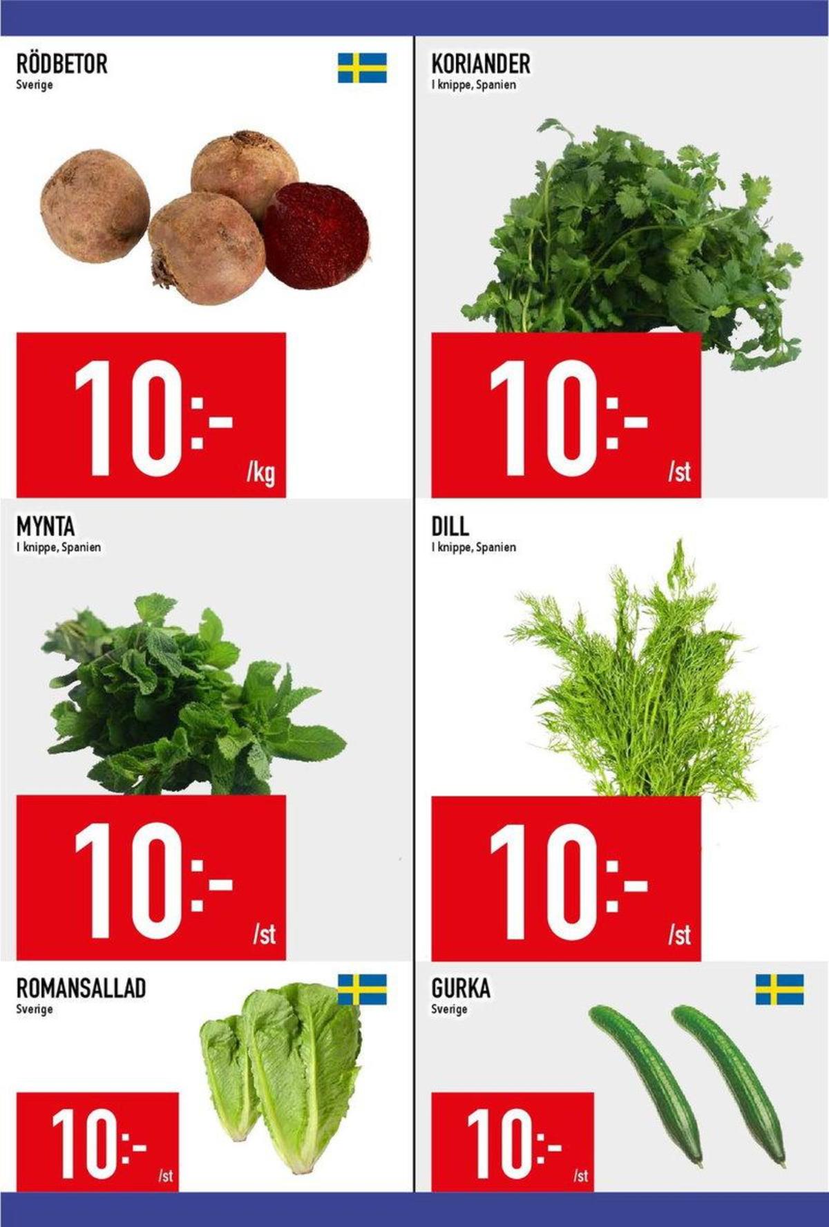 Se MatDax reklamblad för vecka 41 på Kampanjveckan.se. Se bra erbjudanden på många varor. Läs reklambladet här! Sida 10