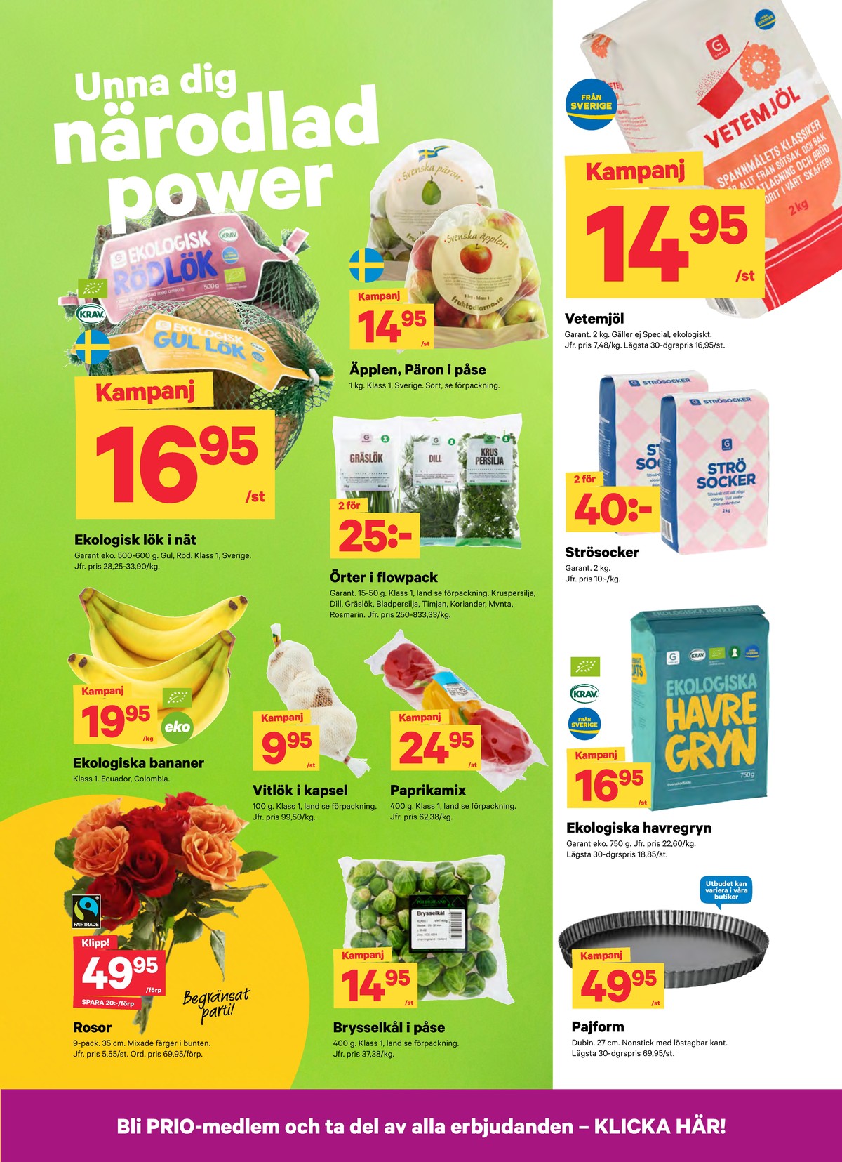 Se City Gross reklamblad för vecka 41 på Kampanjveckan.se. Se bra erbjudanden på många varor, t.ex. blommor okänd eller andra varor. Läs reklambladet här! Sida 3