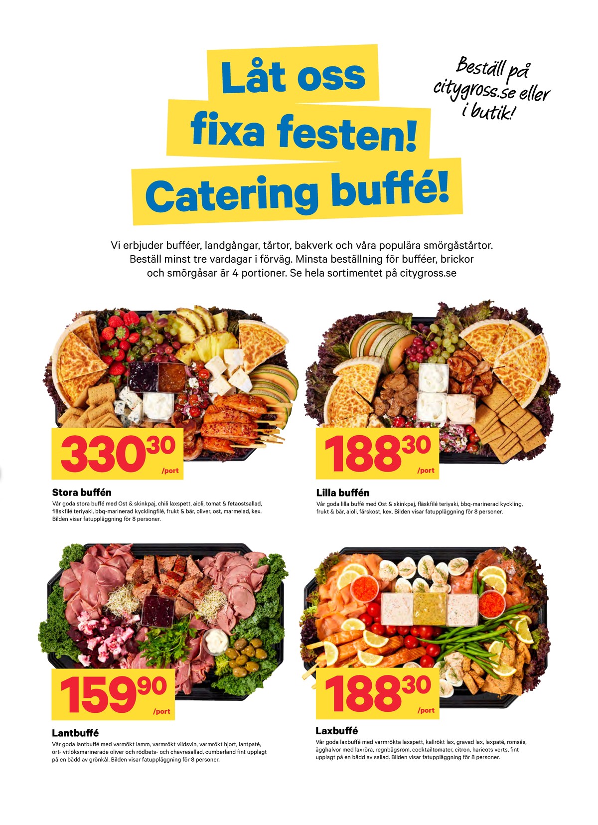 Se City Gross reklamblad för vecka 41 på Kampanjveckan.se. Se bra erbjudanden på många varor. Läs reklambladet här! Sida 9