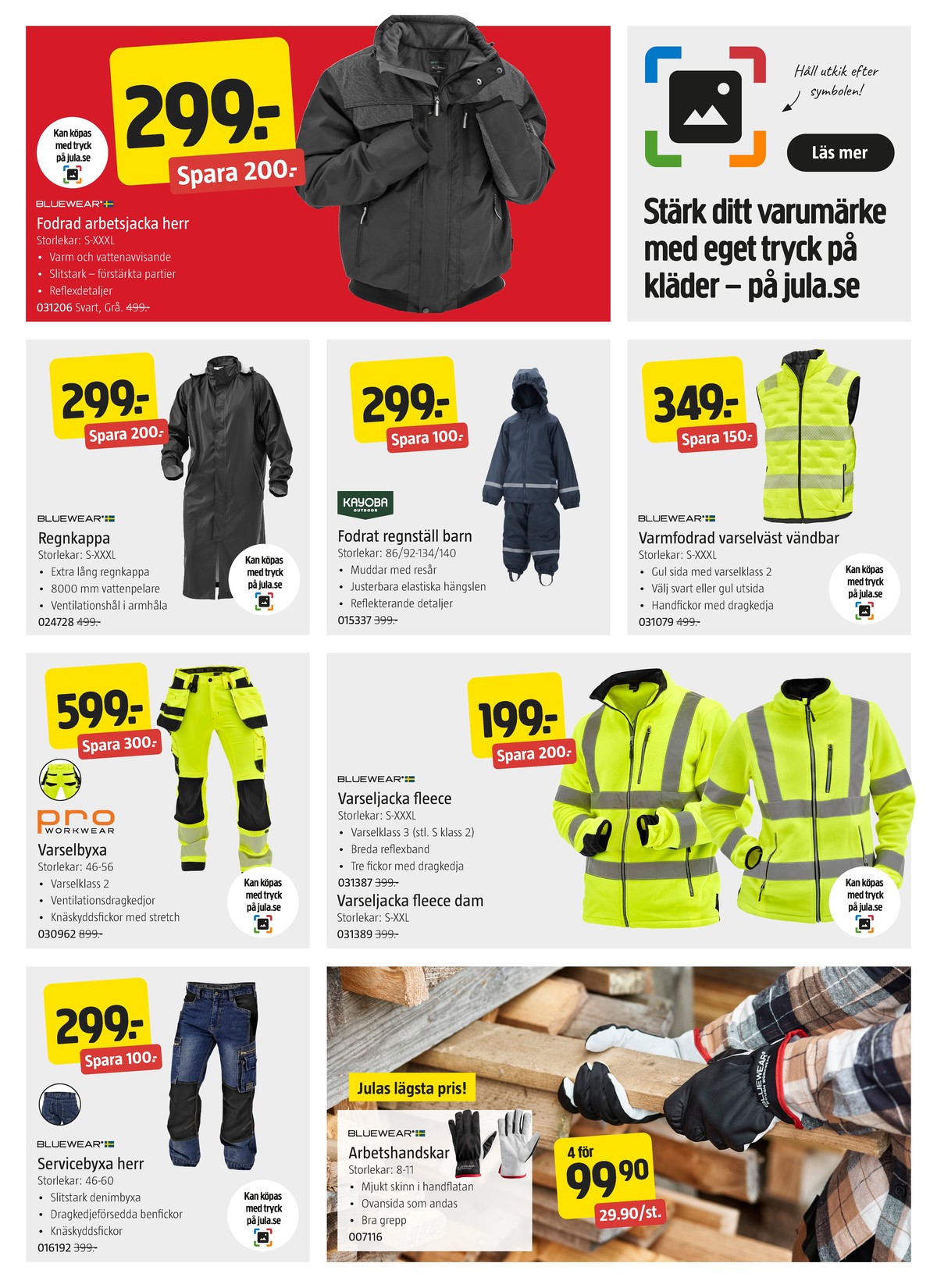 Se Jula reklamblad för vecka 41 på Kampanjveckan.se. Se bra erbjudanden på många varor. Läs reklambladet här! Sida 2