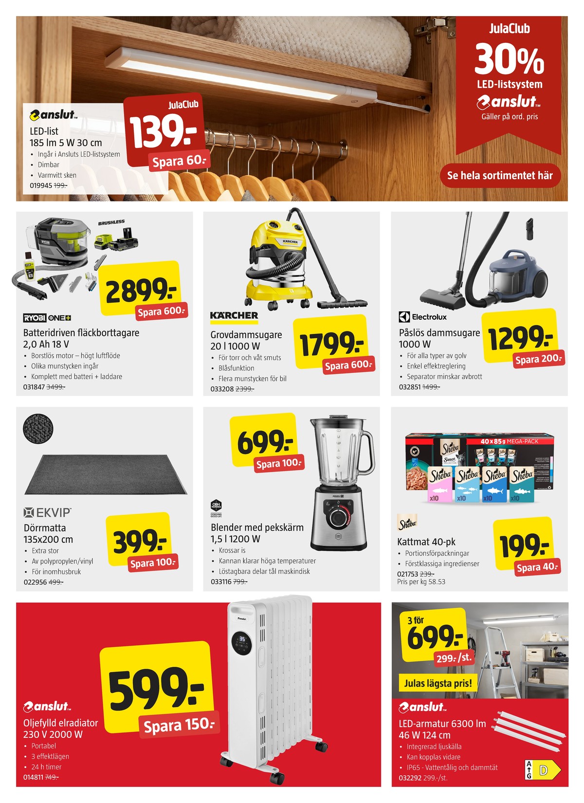 Se Jula reklamblad för vecka 41 på Kampanjveckan.se. Se bra erbjudanden på många varor. Läs reklambladet här! Sida 7