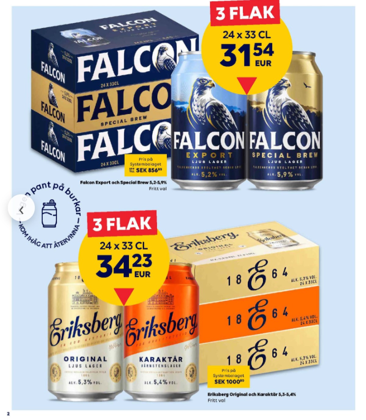 Se Scandlines Border Shop reklamblad för vecka 42 på Kampanjveckan.se. Se bra erbjudanden på många varor. Läs reklambladet här! Sida 2