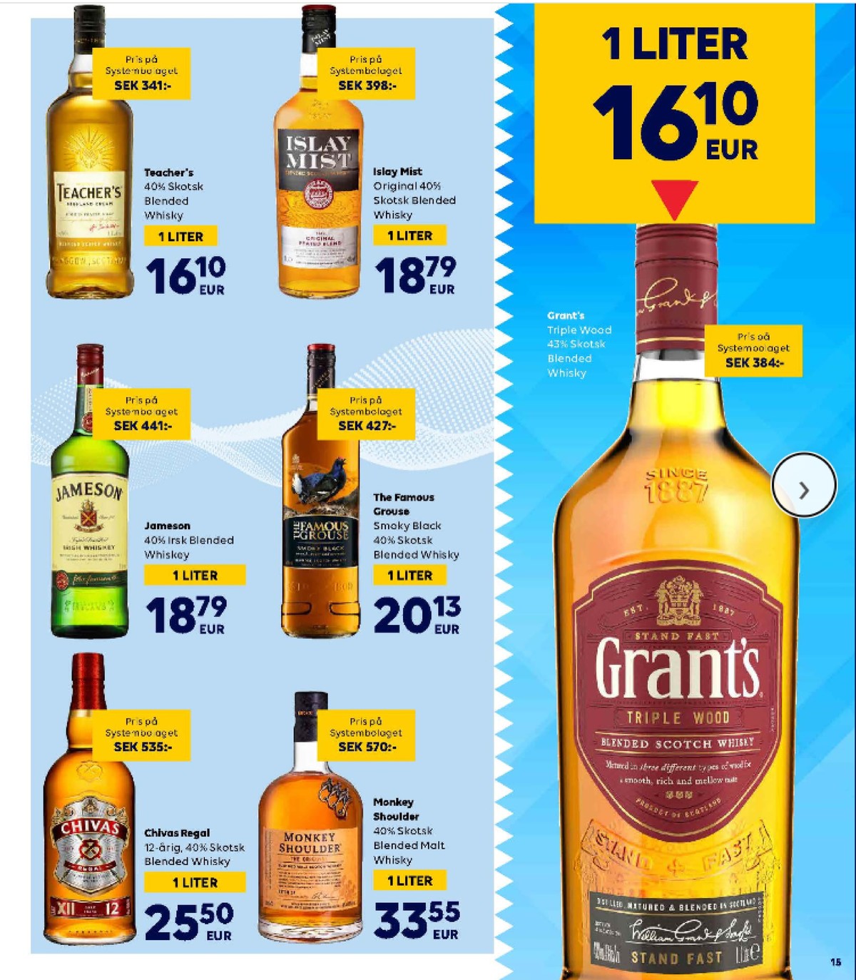 Se Scandlines Border Shop reklamblad för vecka 42 på Kampanjveckan.se. Se bra erbjudanden på många varor. Läs reklambladet här! Sida 15