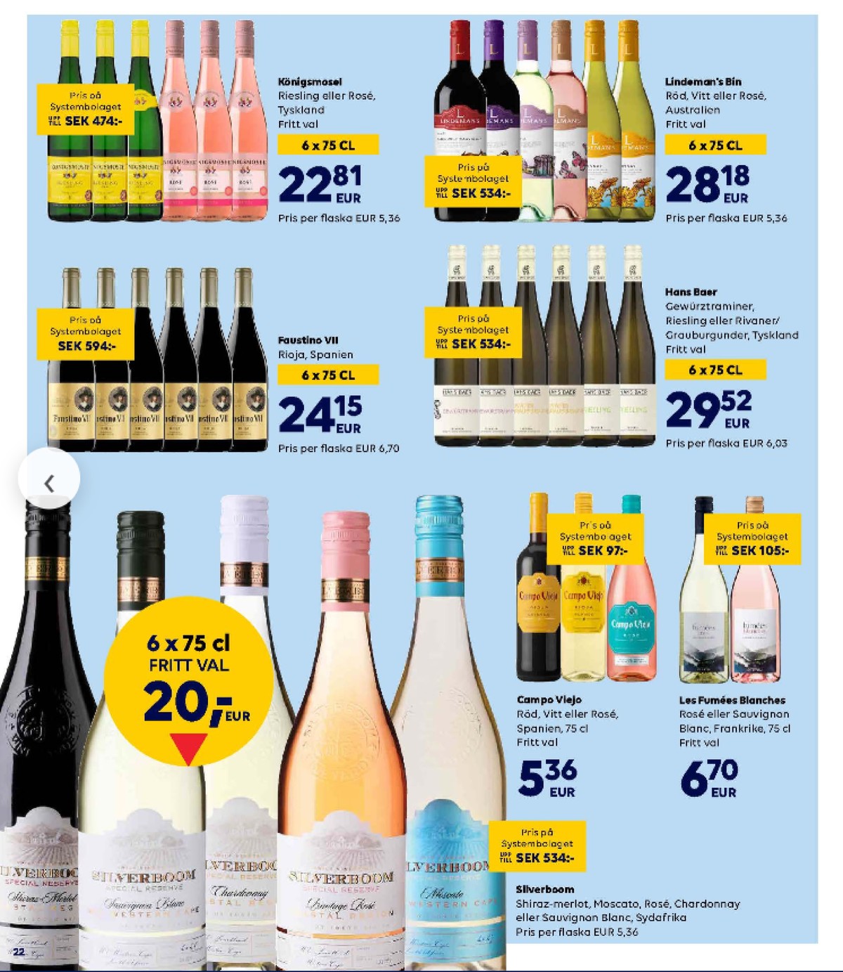 Se Scandlines Border Shop reklamblad för vecka 42 på Kampanjveckan.se. Se bra erbjudanden på många varor. Läs reklambladet här! Sida 22
