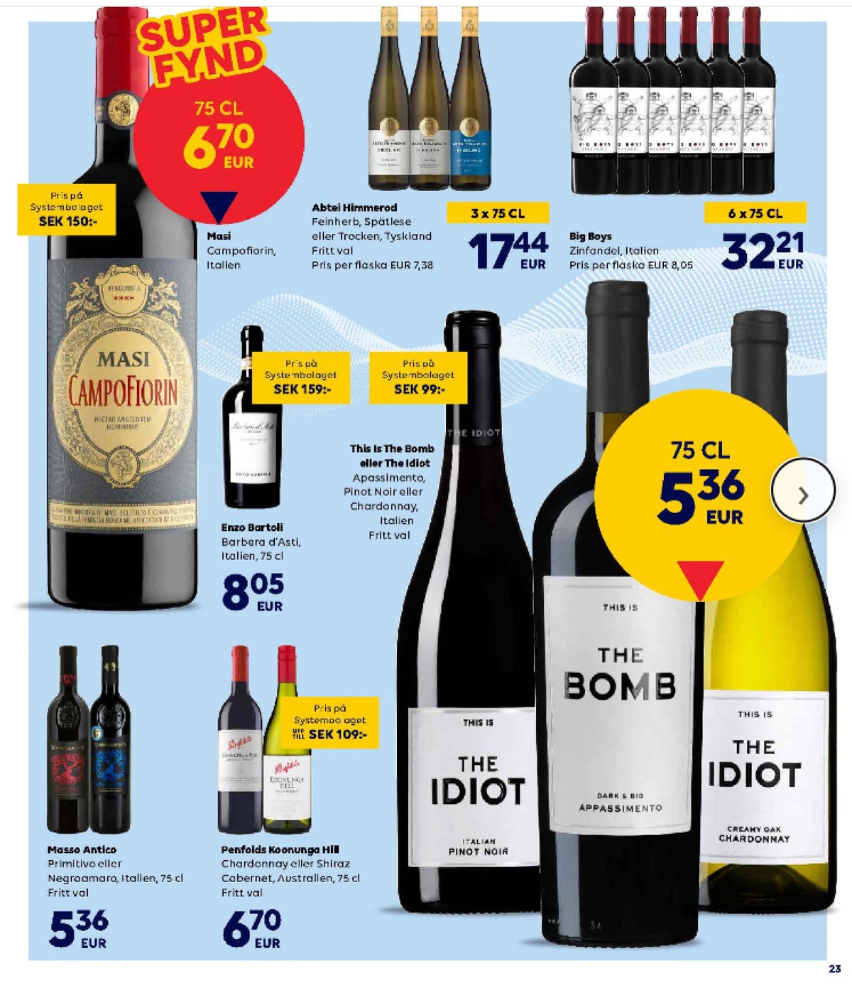 Se Scandlines Border Shop reklamblad för vecka 42 på Kampanjveckan.se. Se bra erbjudanden på många varor. Läs reklambladet här! Sida 23