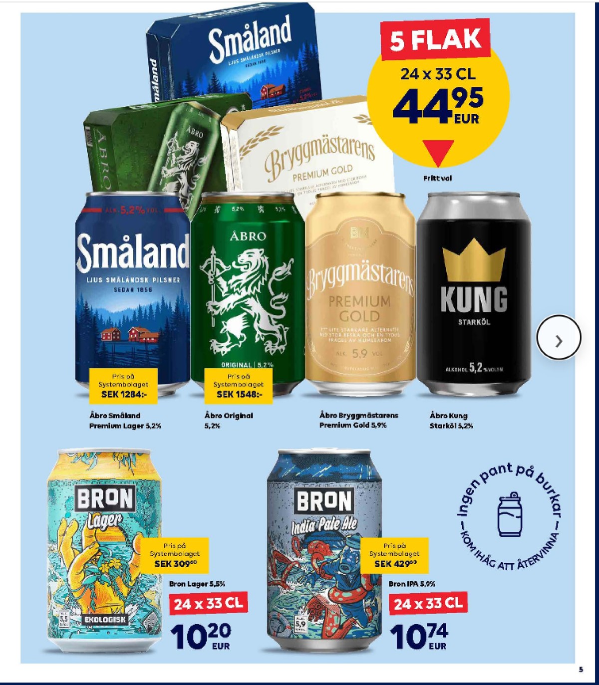 Se Scandlines Border Shop reklamblad för vecka 42 på Kampanjveckan.se. Se bra erbjudanden på många varor. Läs reklambladet här! Sida 5