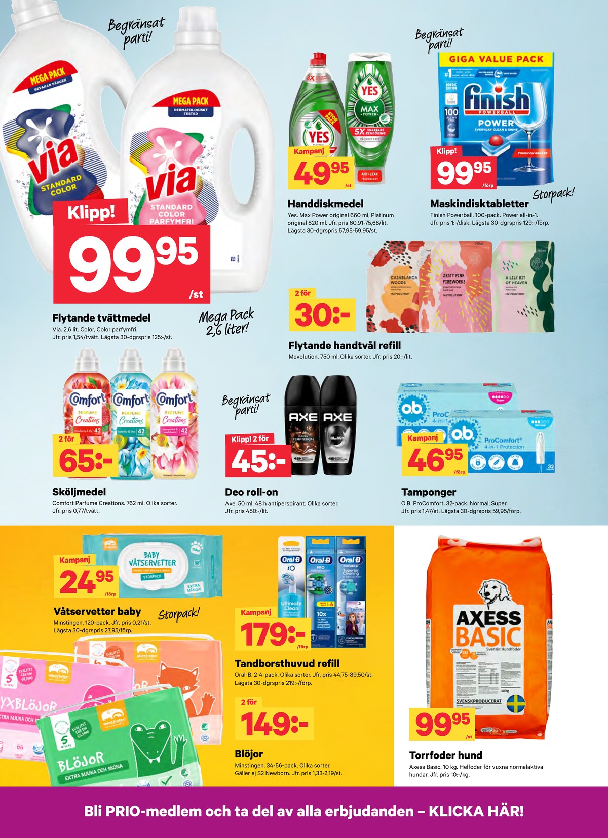 Se City Gross reklamblad för vecka 42 på Kampanjveckan.se. Se bra erbjudanden på många varor. Läs reklambladet här! Sida 10