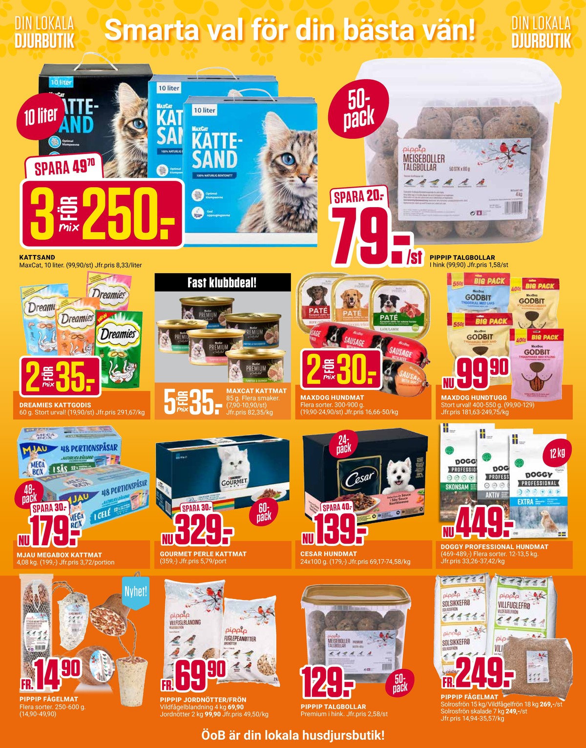 Se ÖoB reklamblad för vecka 42 på Kampanjveckan.se. Se bra erbjudanden på många varor. Läs reklambladet här! Sida 6