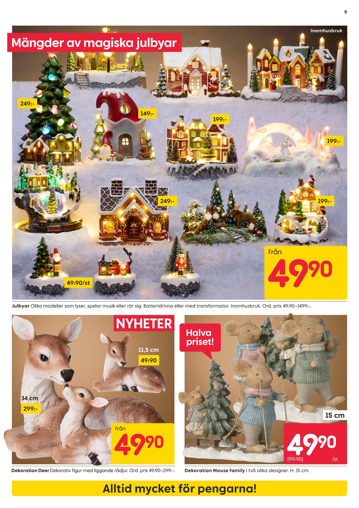 Se Rusta reklamblad för vecka 42 på Kampanjveckan.se. Se bra erbjudanden på många varor. Läs reklambladet här! Sida 9