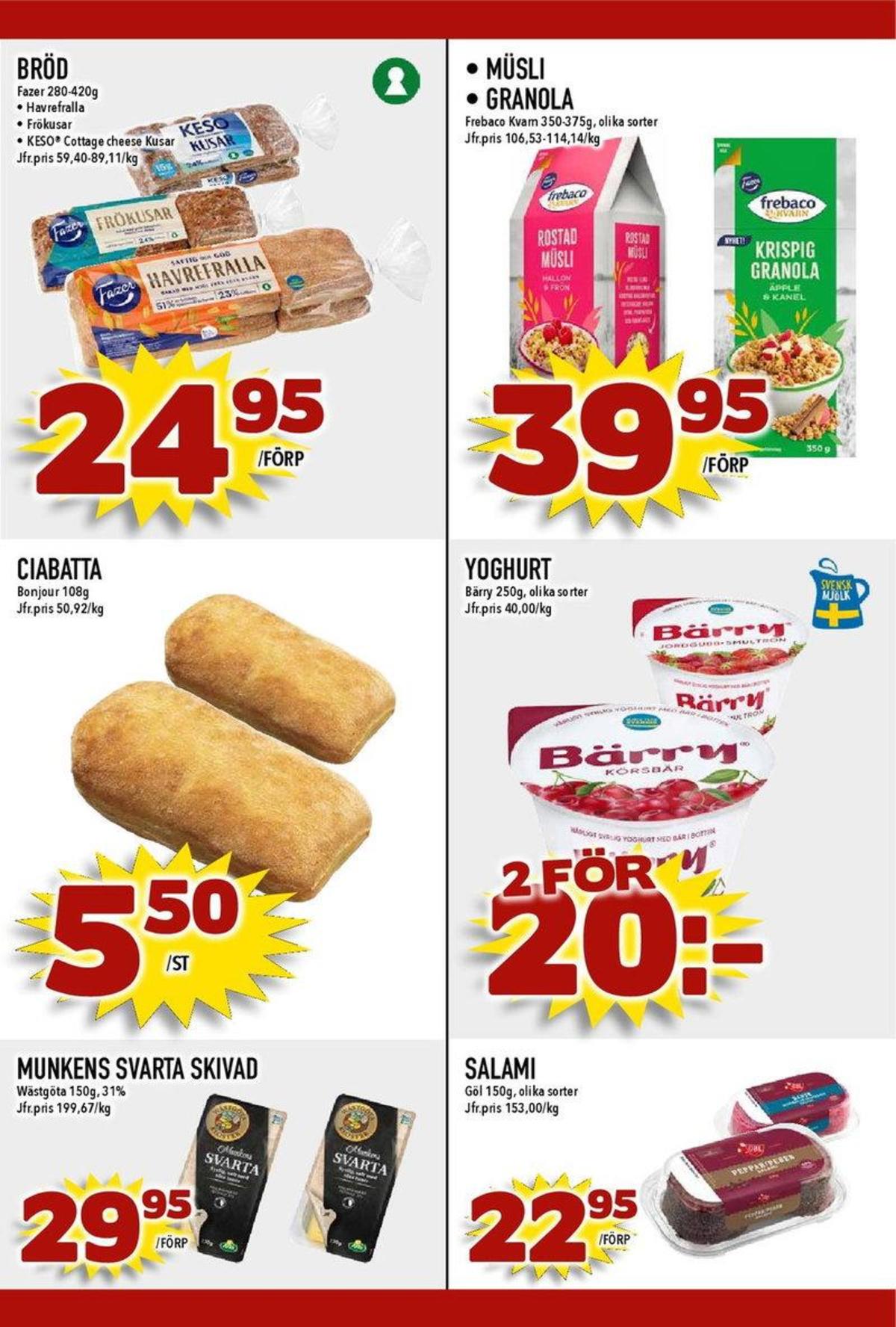 Se MatDax reklamblad för vecka 42 på Kampanjveckan.se. Se bra erbjudanden på många varor. Läs reklambladet här! Sida 22