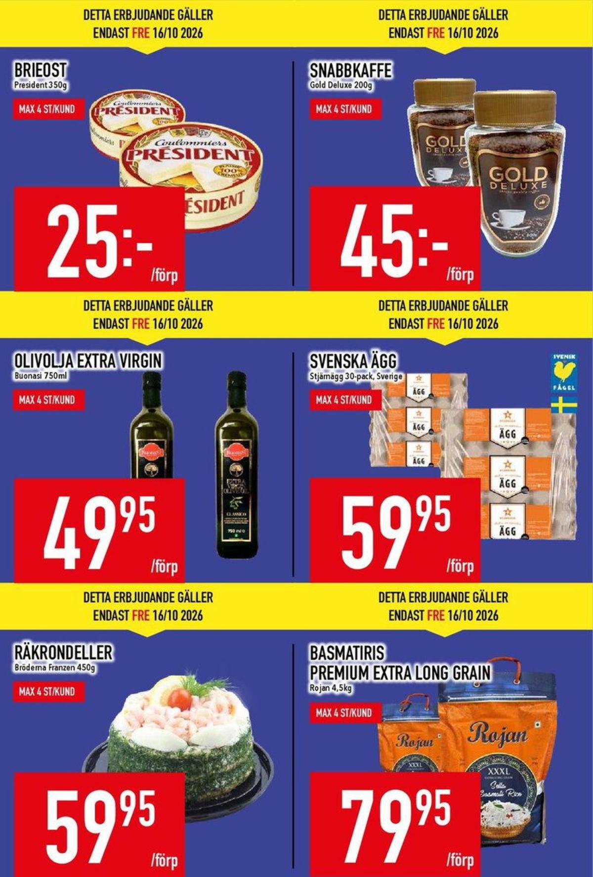 Se MatDax reklamblad för vecka 42 på Kampanjveckan.se. Se bra erbjudanden på många varor. Läs reklambladet här! Sida 5
