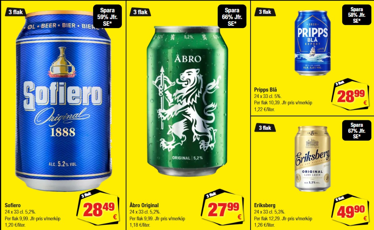 Se Calle reklamblad för vecka 42 på Kampanjveckan.se. Se bra erbjudanden på många varor. Läs reklambladet här! Sida 34