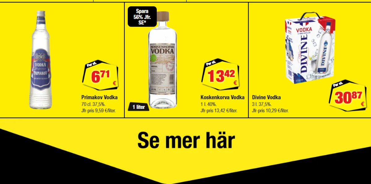 Se Calle reklamblad för vecka 42 på Kampanjveckan.se. Se bra erbjudanden på många varor. Läs reklambladet här! Sida 10