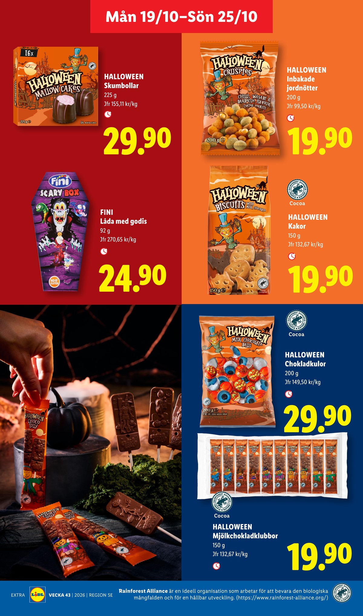 Se Lidl reklamblad för vecka 43 på Kampanjveckan.se. Se bra erbjudanden på många varor, t.ex. gräddbollar okänd eller andra varor. Läs reklambladet här! Sida 12