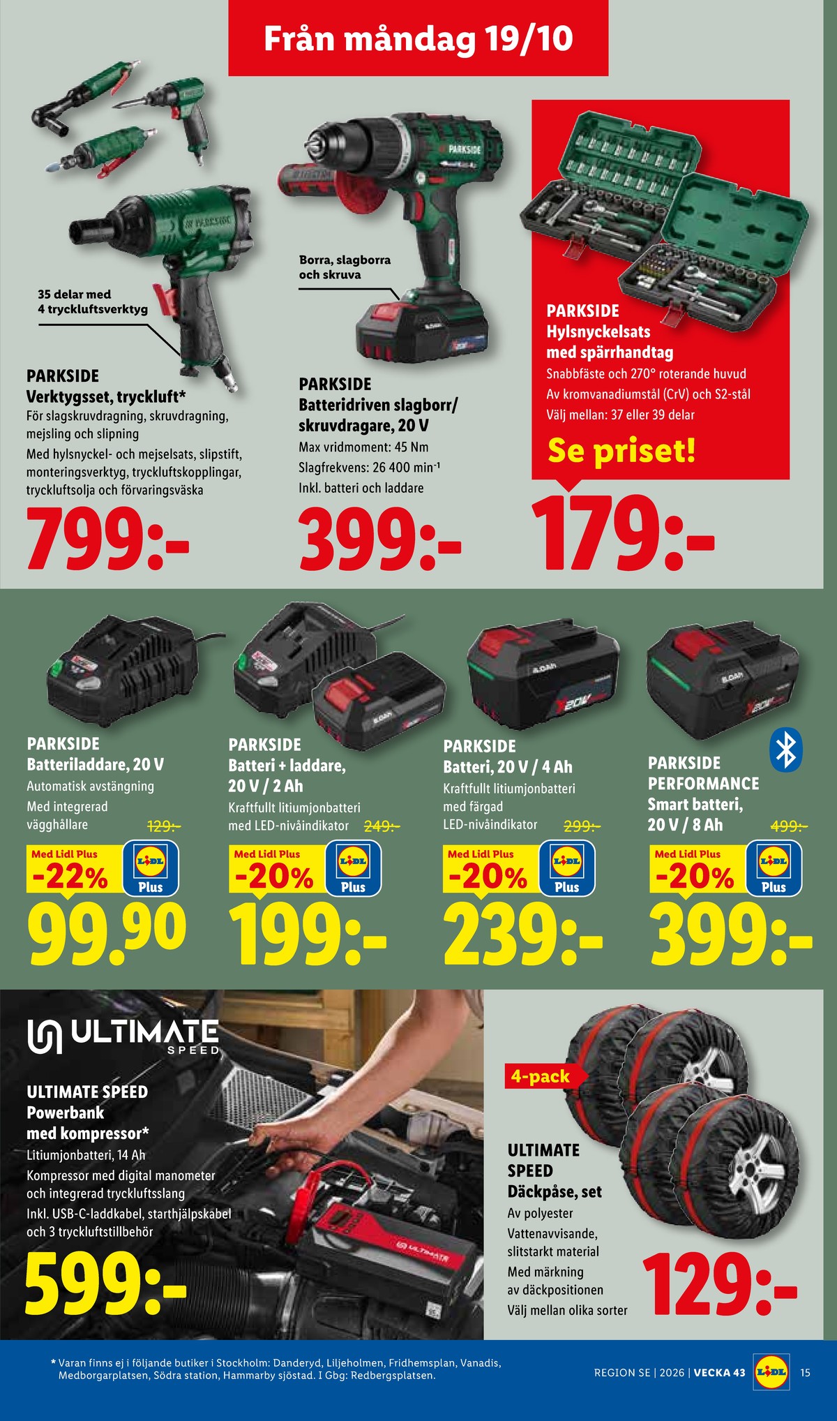 Se Lidl reklamblad för vecka 43 på Kampanjveckan.se. Se bra erbjudanden på många varor. Läs reklambladet här! Sida 18