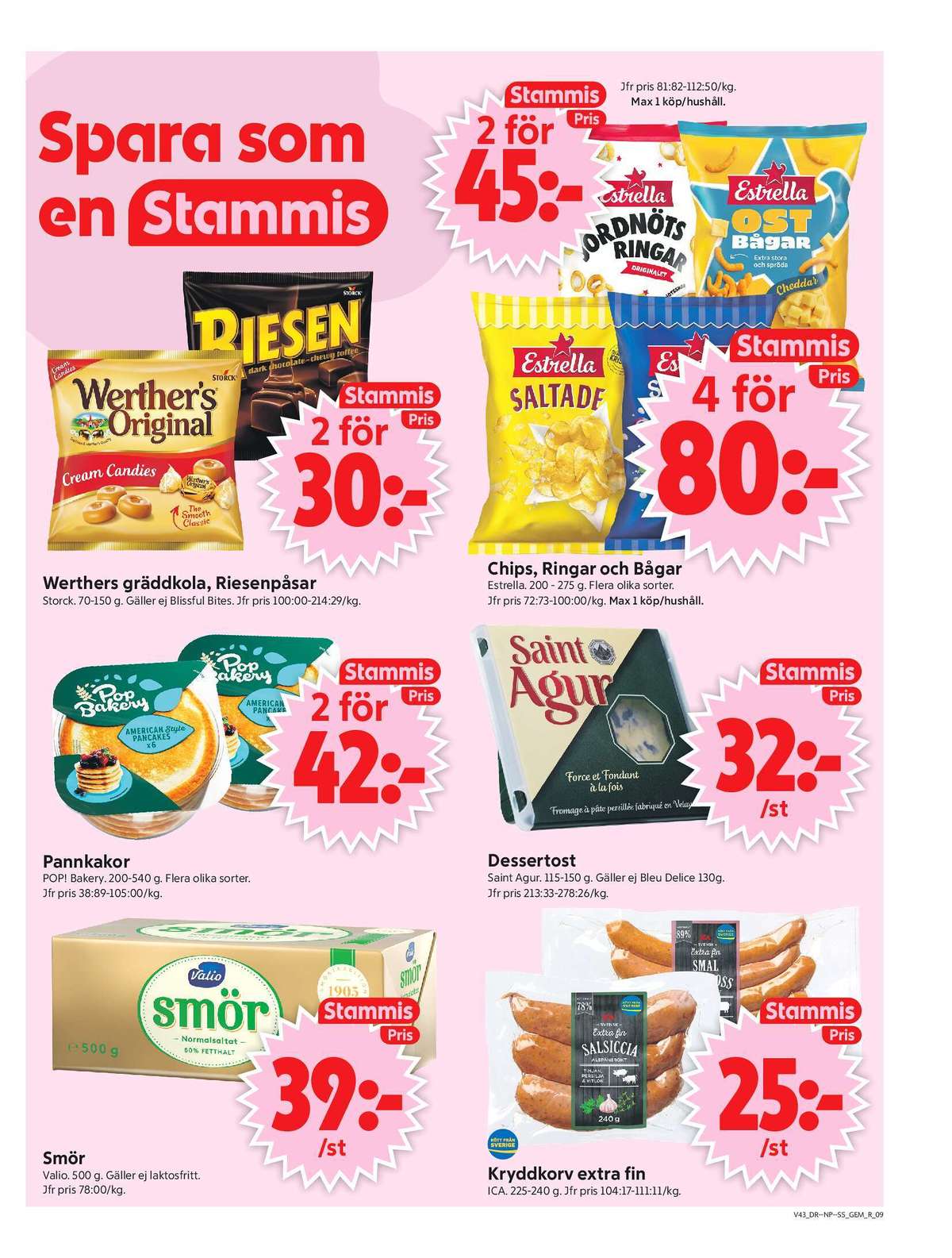 Se ICA Supermarket reklamblad för vecka 43 på Kampanjveckan.se. Se bra erbjudanden på många varor. Läs reklambladet här! Sida 11