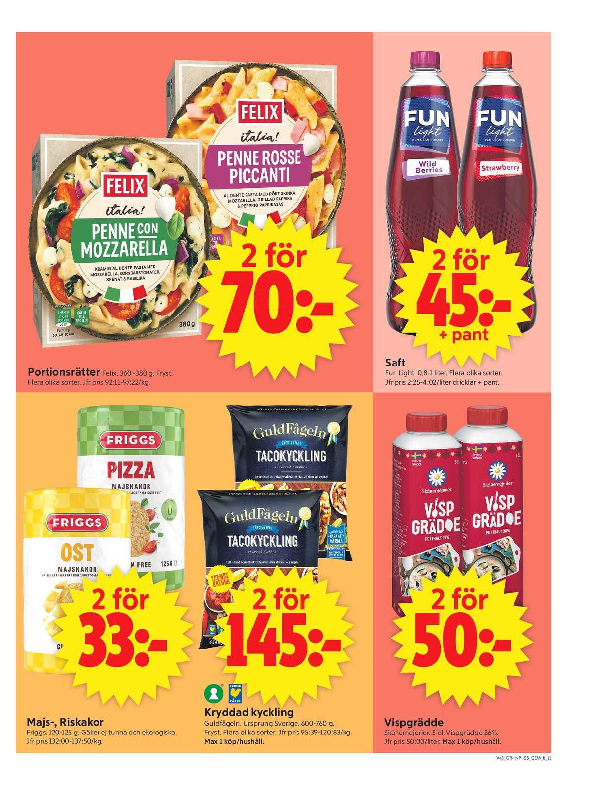 Se ICA Supermarket reklamblad för vecka 43 på Kampanjveckan.se. Se bra erbjudanden på många varor. Läs reklambladet här! Sida 13