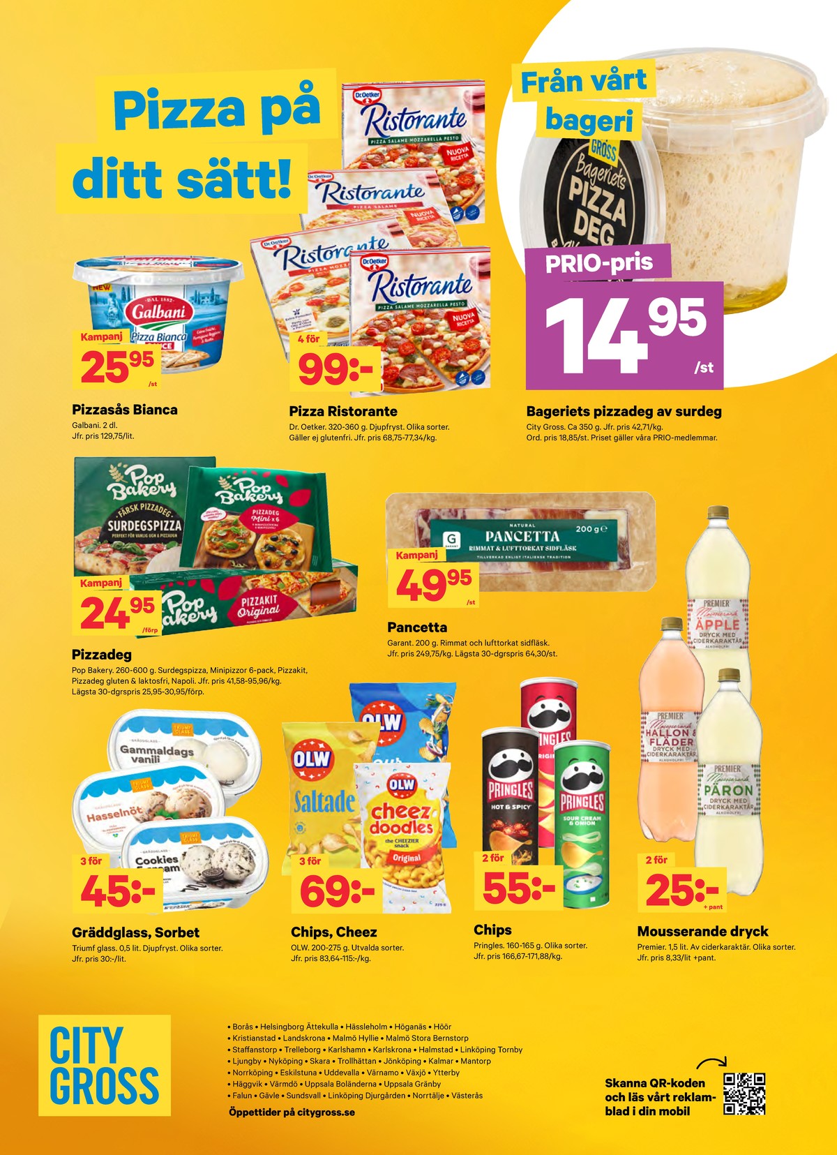 Se City Gross reklamblad för vecka 43 på Kampanjveckan.se. Se bra erbjudanden på många varor. Läs reklambladet här! Sida 13