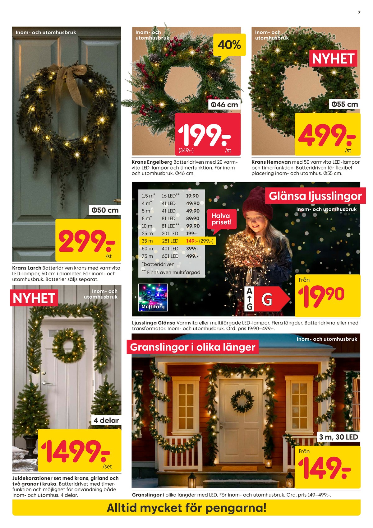 Se Rusta reklamblad för vecka 43 på Kampanjveckan.se. Se bra erbjudanden på många varor. Läs reklambladet här! Sida 7