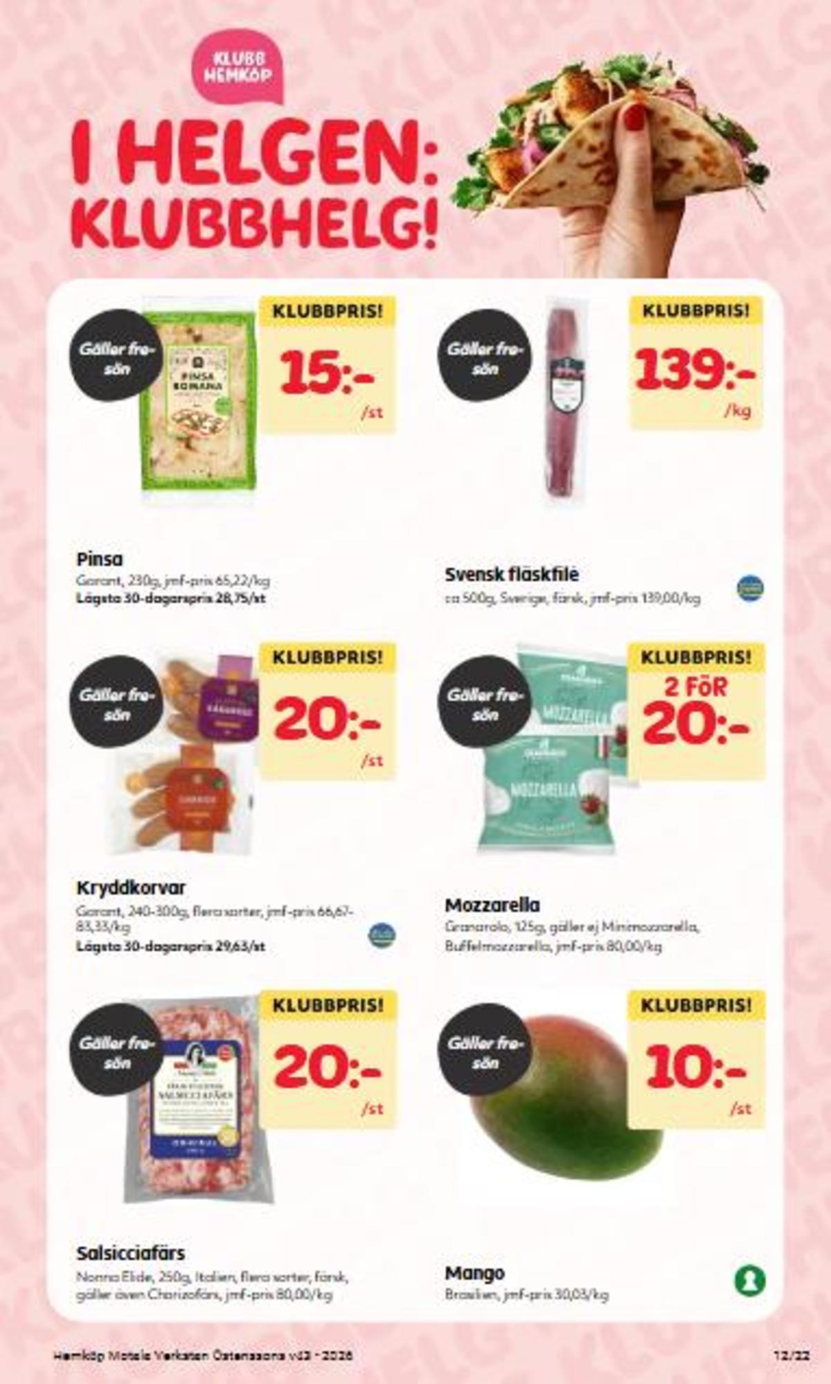 Se Östenssons reklamblad för vecka 43 på Kampanjveckan.se. Se bra erbjudanden på många varor. Läs reklambladet här! Sida 12