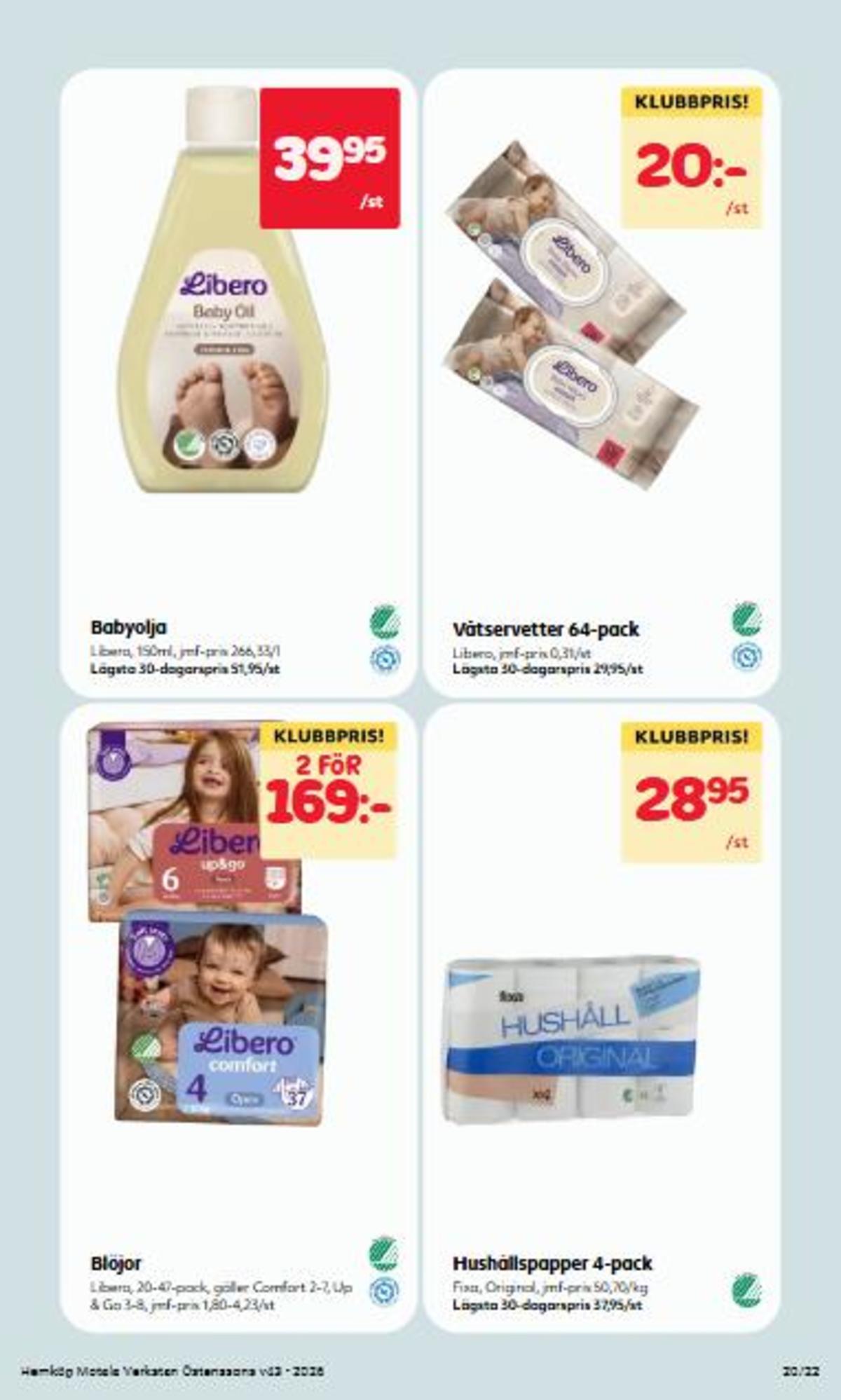 Se Östenssons reklamblad för vecka 43 på Kampanjveckan.se. Se bra erbjudanden på många varor. Läs reklambladet här! Sida 20