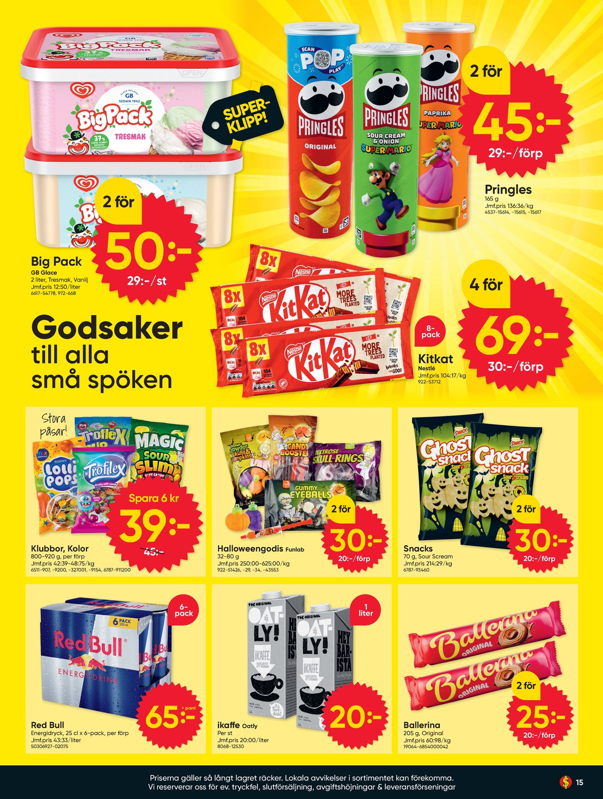 Se Dollarstore reklamblad för vecka 43 på Kampanjveckan.se. Se bra erbjudanden på många varor. Läs reklambladet här! Sida 15