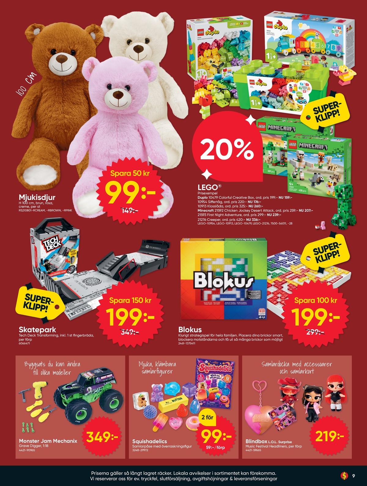 Se Dollarstore reklamblad för vecka 43 på Kampanjveckan.se. Se bra erbjudanden på många varor. Läs reklambladet här! Sida 9