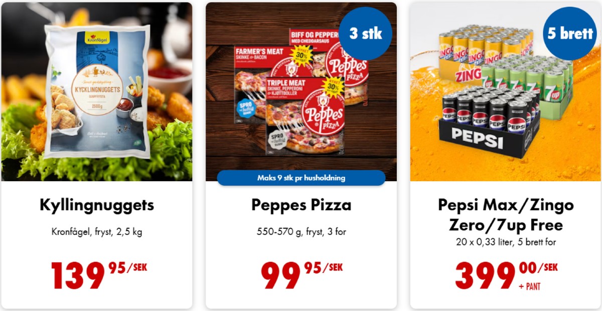 Se Nordby Supermarket reklamblad för vecka 43 på Kampanjveckan.se. Se bra erbjudanden på många varor. Läs reklambladet här! Sida 3