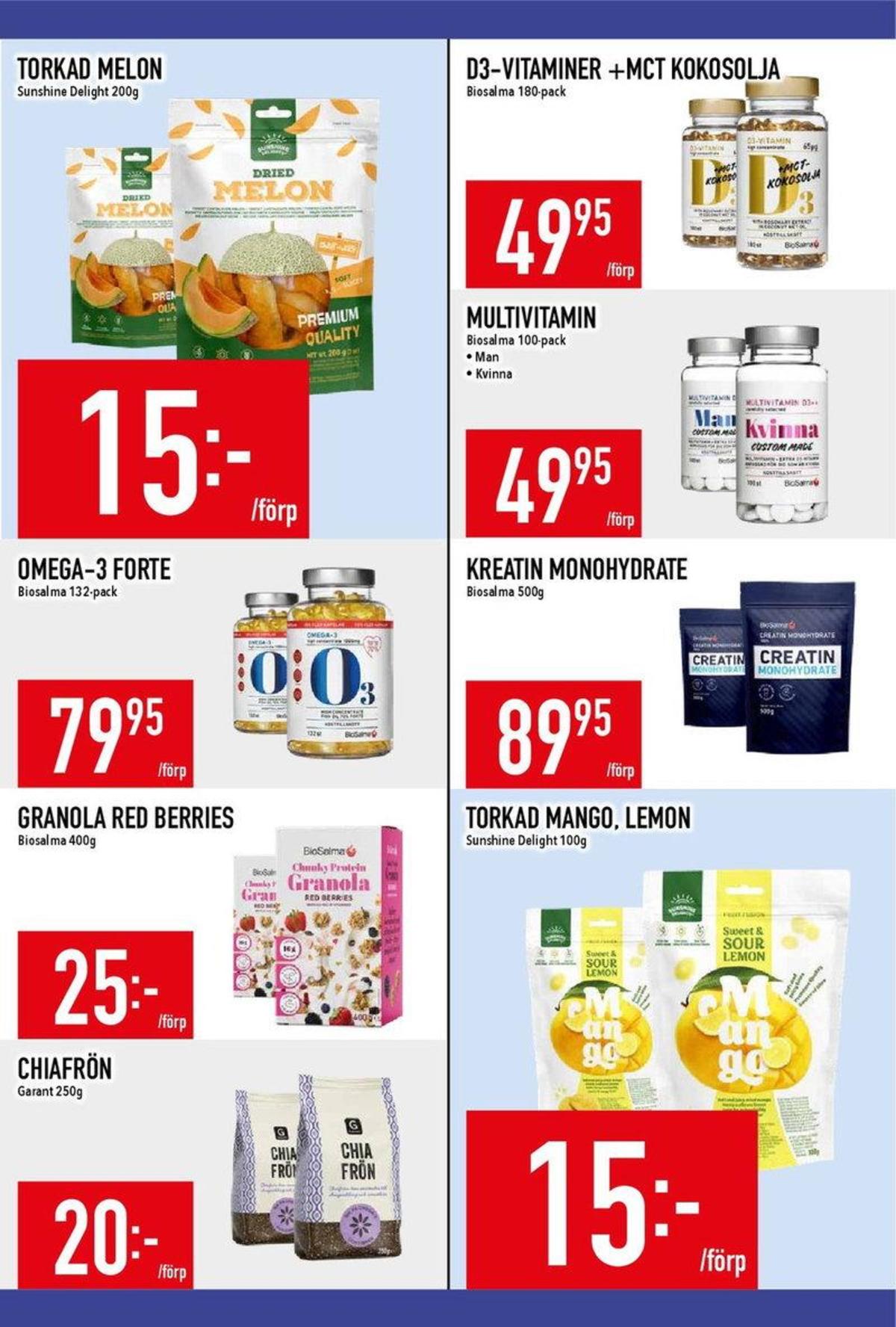 Se MatDax reklamblad för vecka 43 på Kampanjveckan.se. Se bra erbjudanden på många varor. Läs reklambladet här! Sida 16