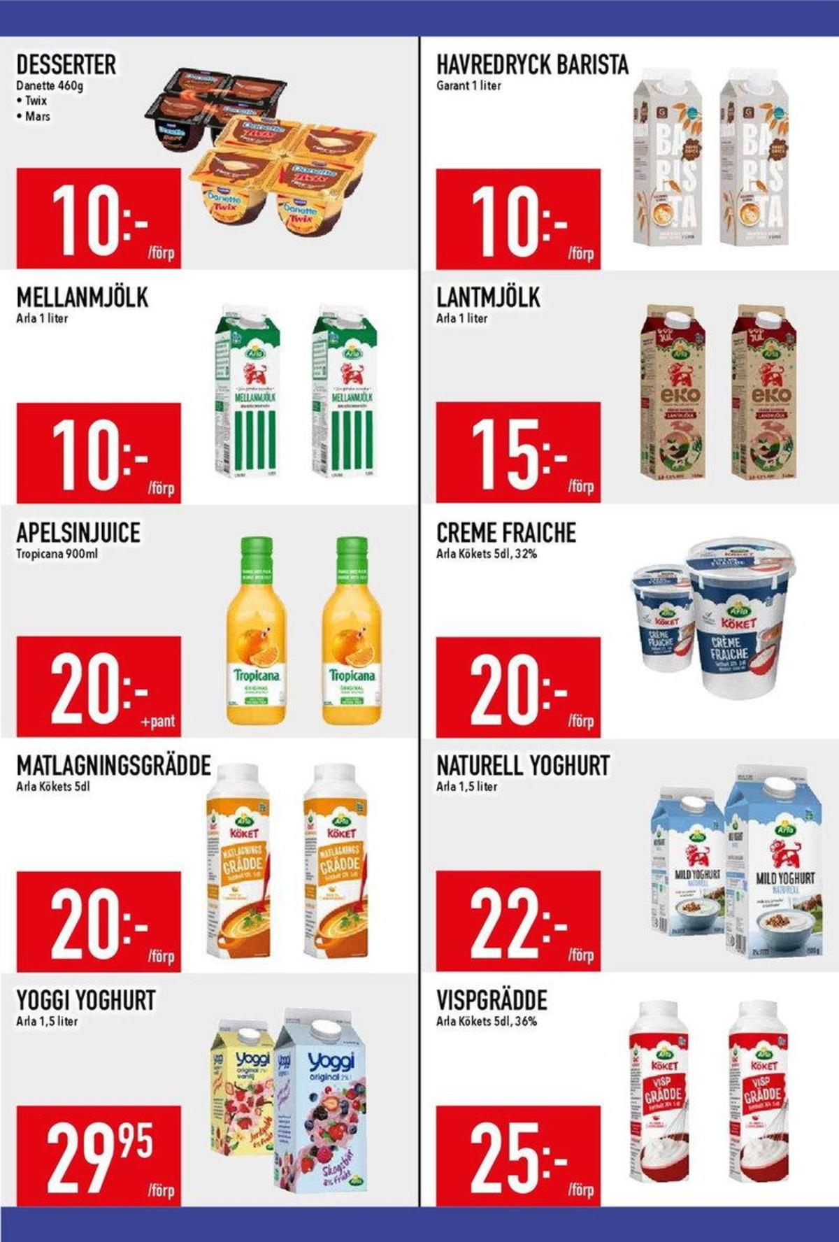 Se MatDax reklamblad för vecka 43 på Kampanjveckan.se. Se bra erbjudanden på många varor. Läs reklambladet här! Sida 7