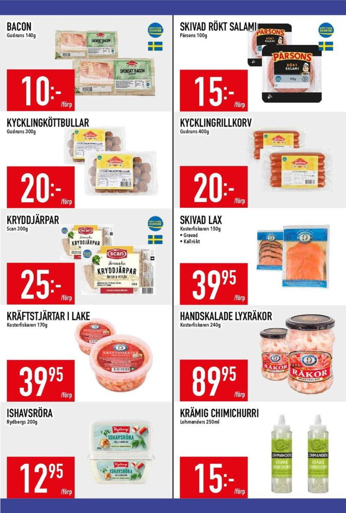 Se MatDax reklamblad för vecka 43 på Kampanjveckan.se. Se bra erbjudanden på många varor. Läs reklambladet här! Sida 8