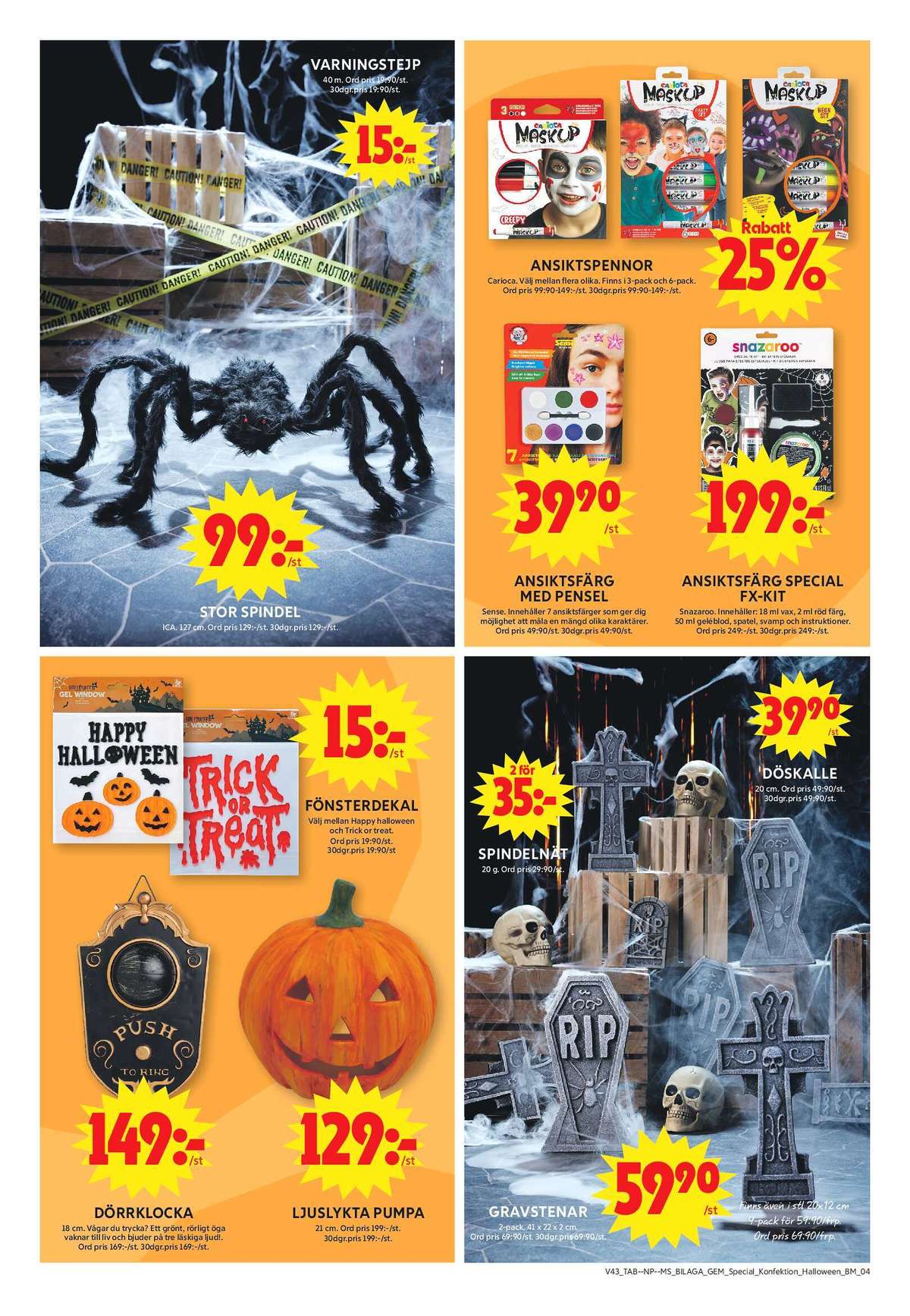 Se ICA Maxi reklamblad för vecka 44 på Kampanjveckan.se. Se bra erbjudanden på många varor. Läs reklambladet här! Sida 4